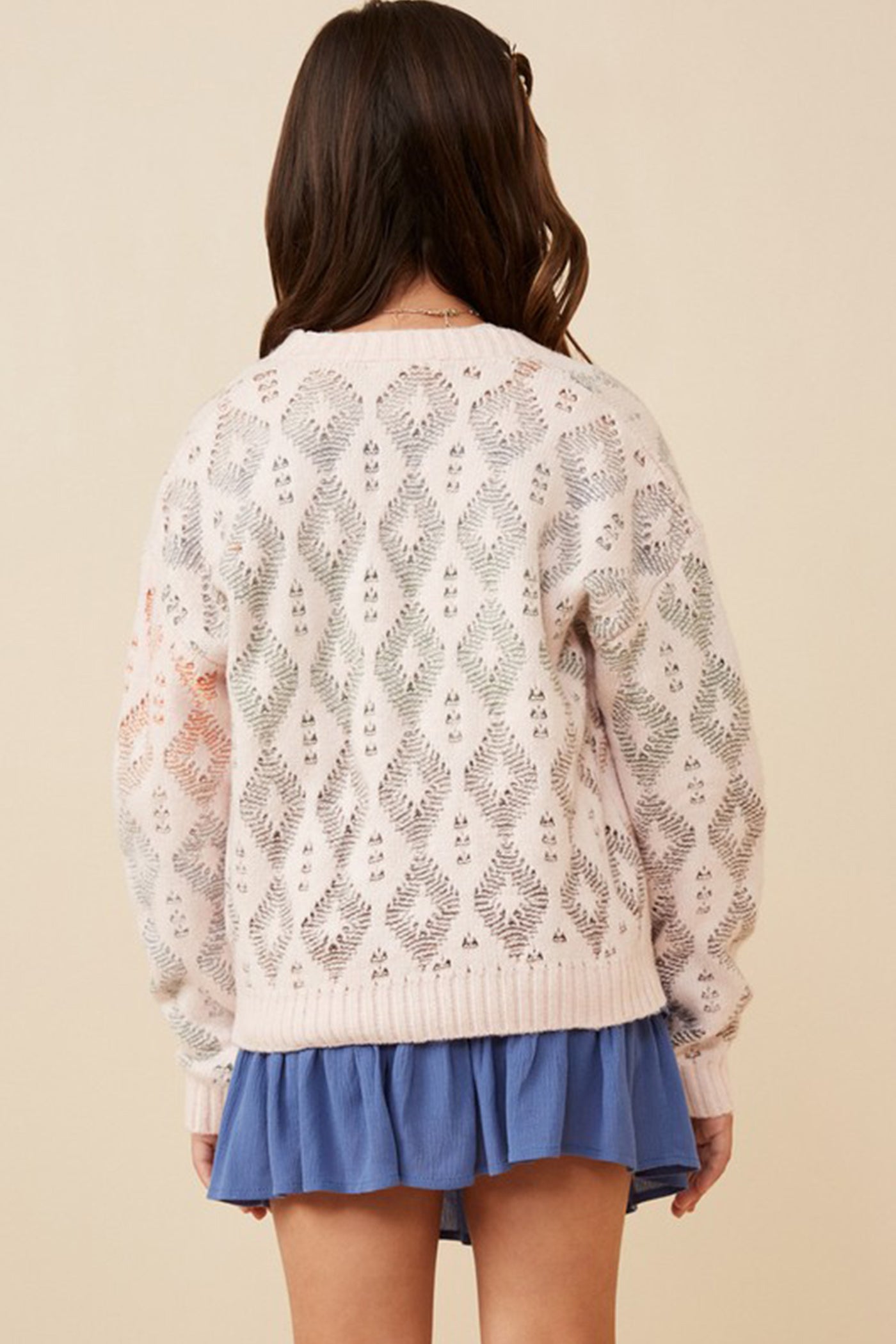 Patterned Kids Cardigan