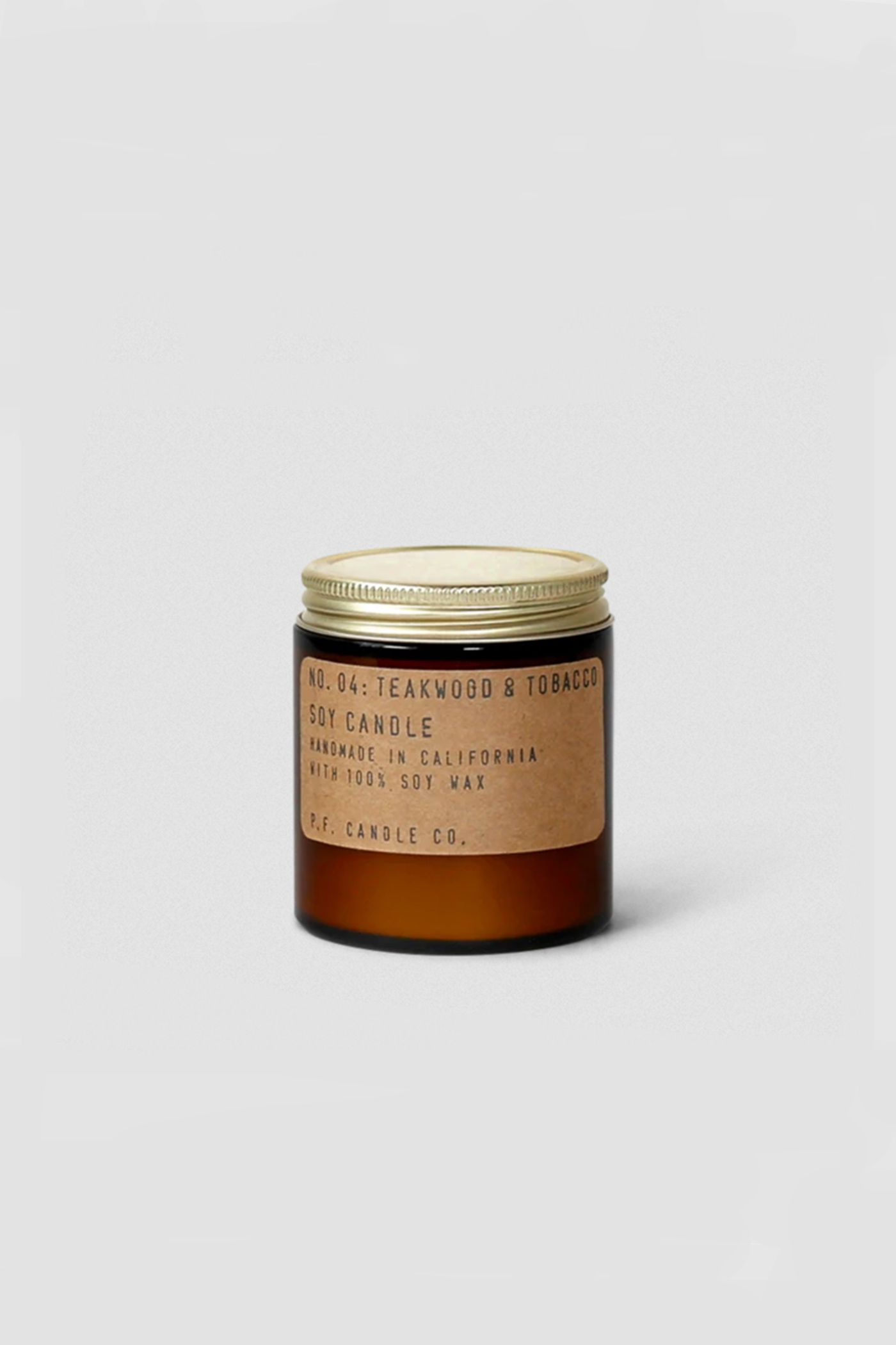 Teakwood & Tobacco Candle P.F. Soy Candle