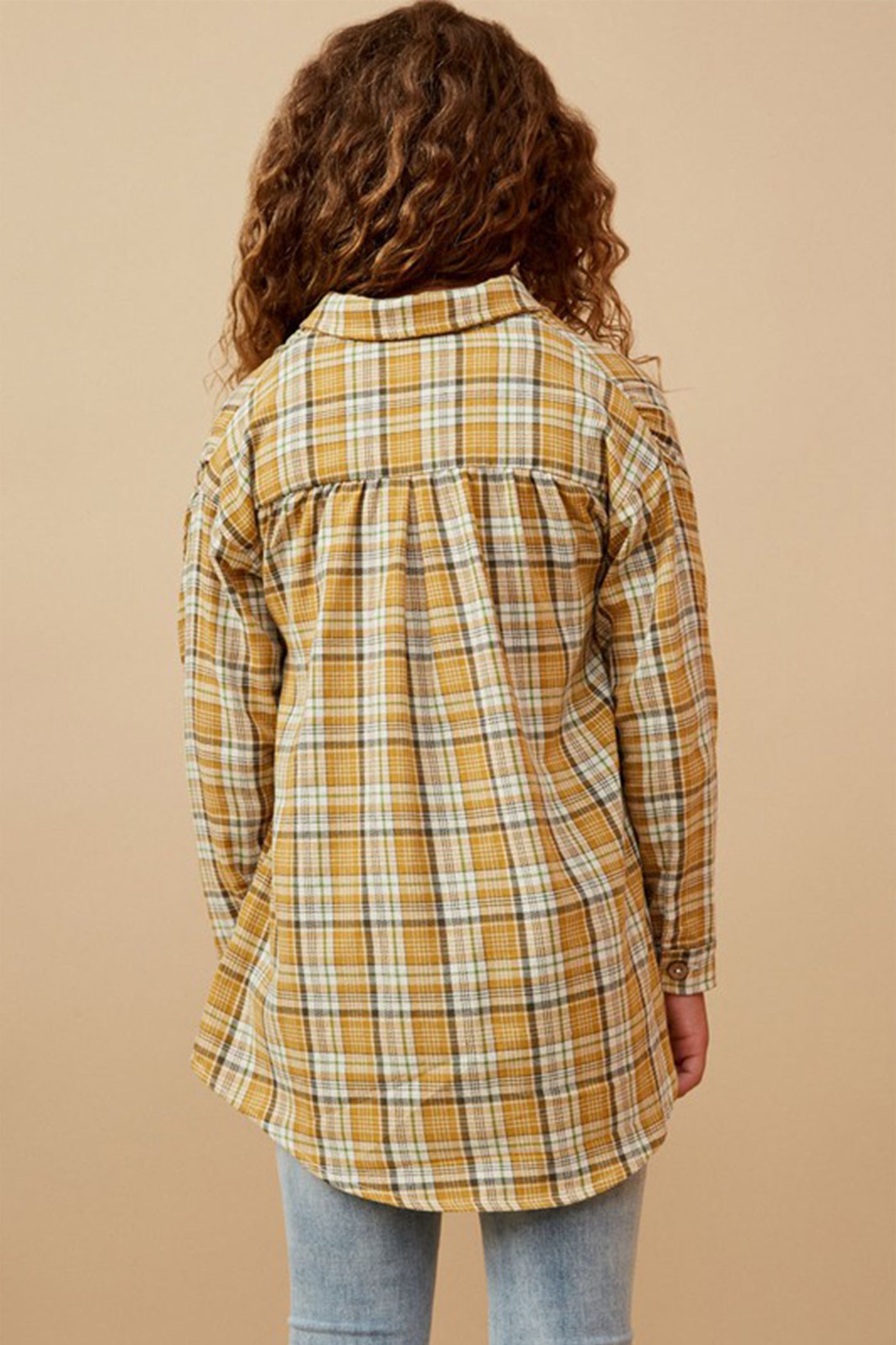 Plaid Flannel Kids Top