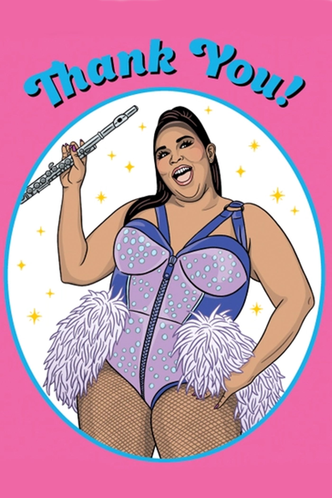 Lizzo Thank You Card by The Found