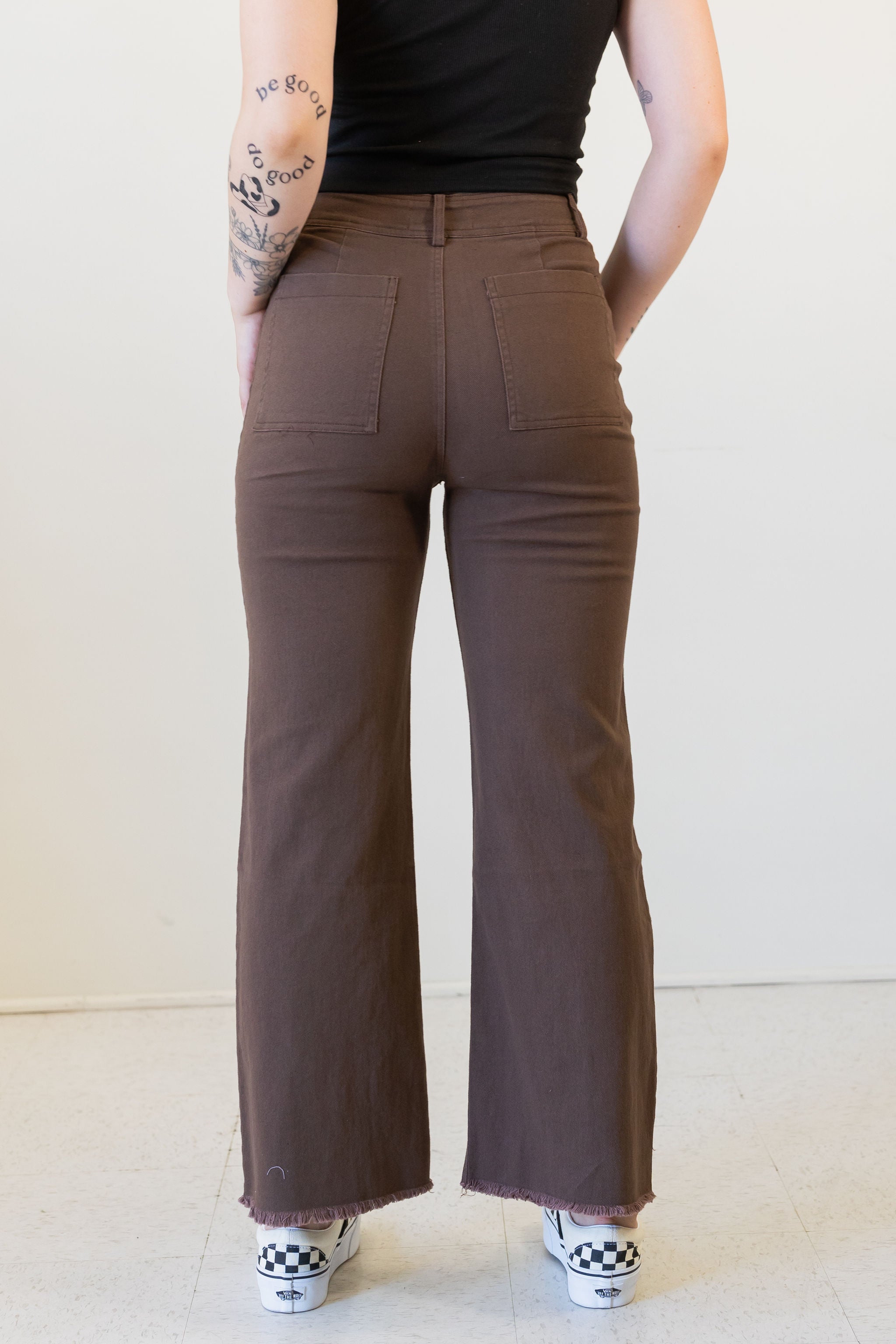 One & Only Twill Pants by For Good