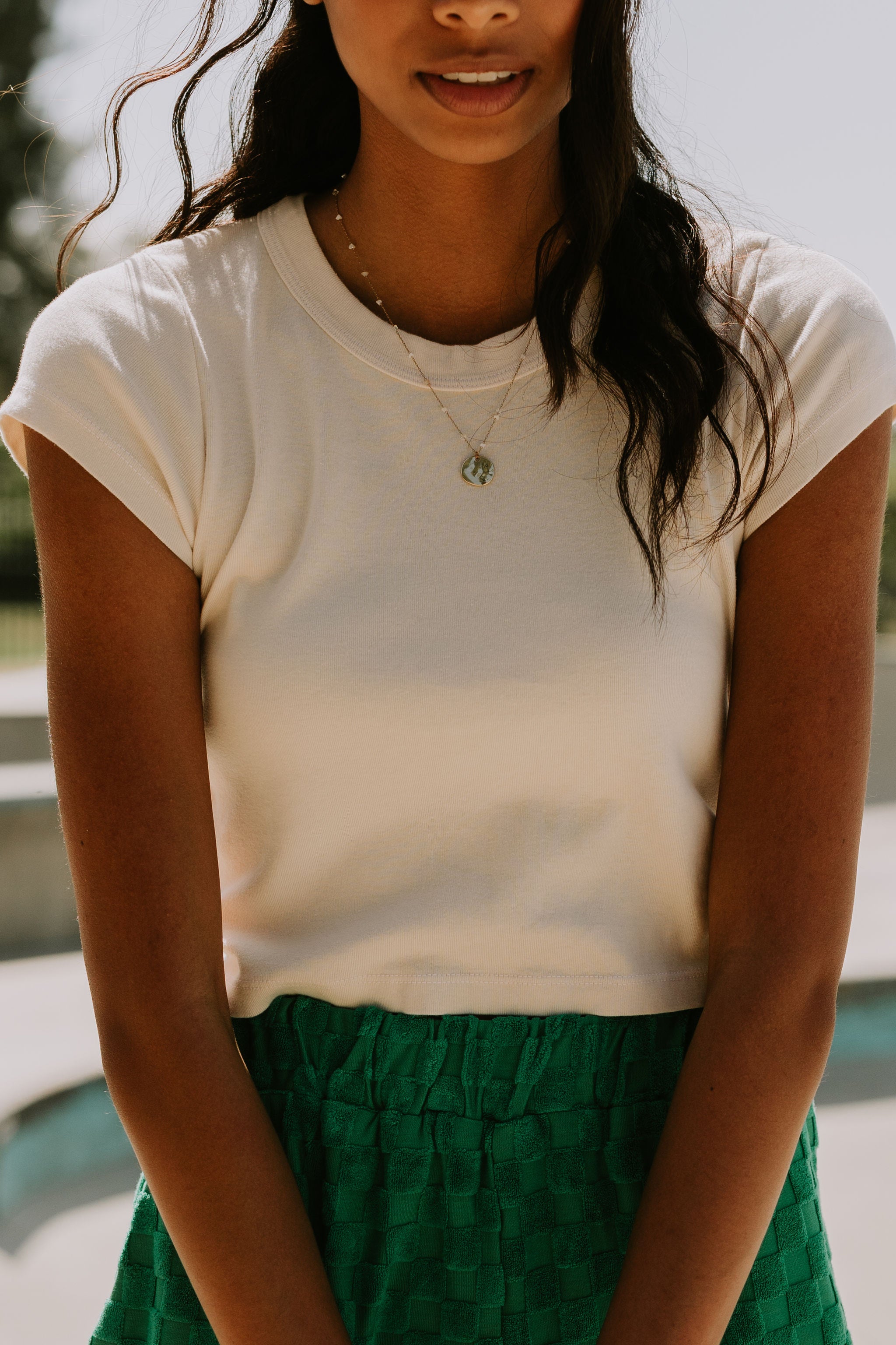 Basic Baby Tee Crop
