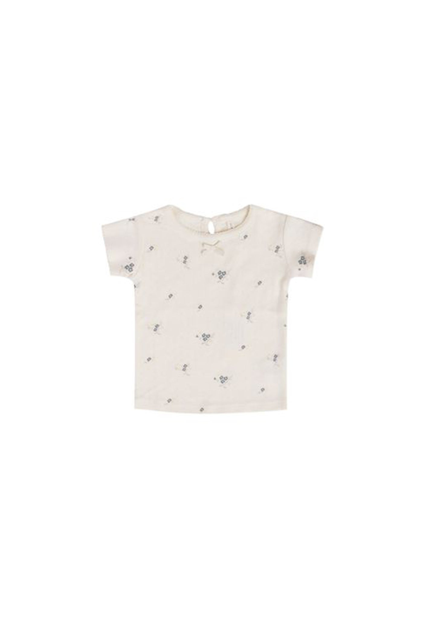 Pointelle Kids Tee by Quincy Mae
