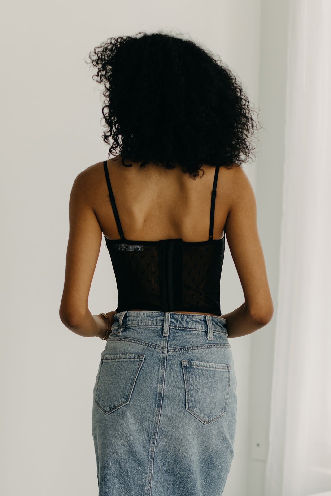 Forever Mine Cami Corset Top