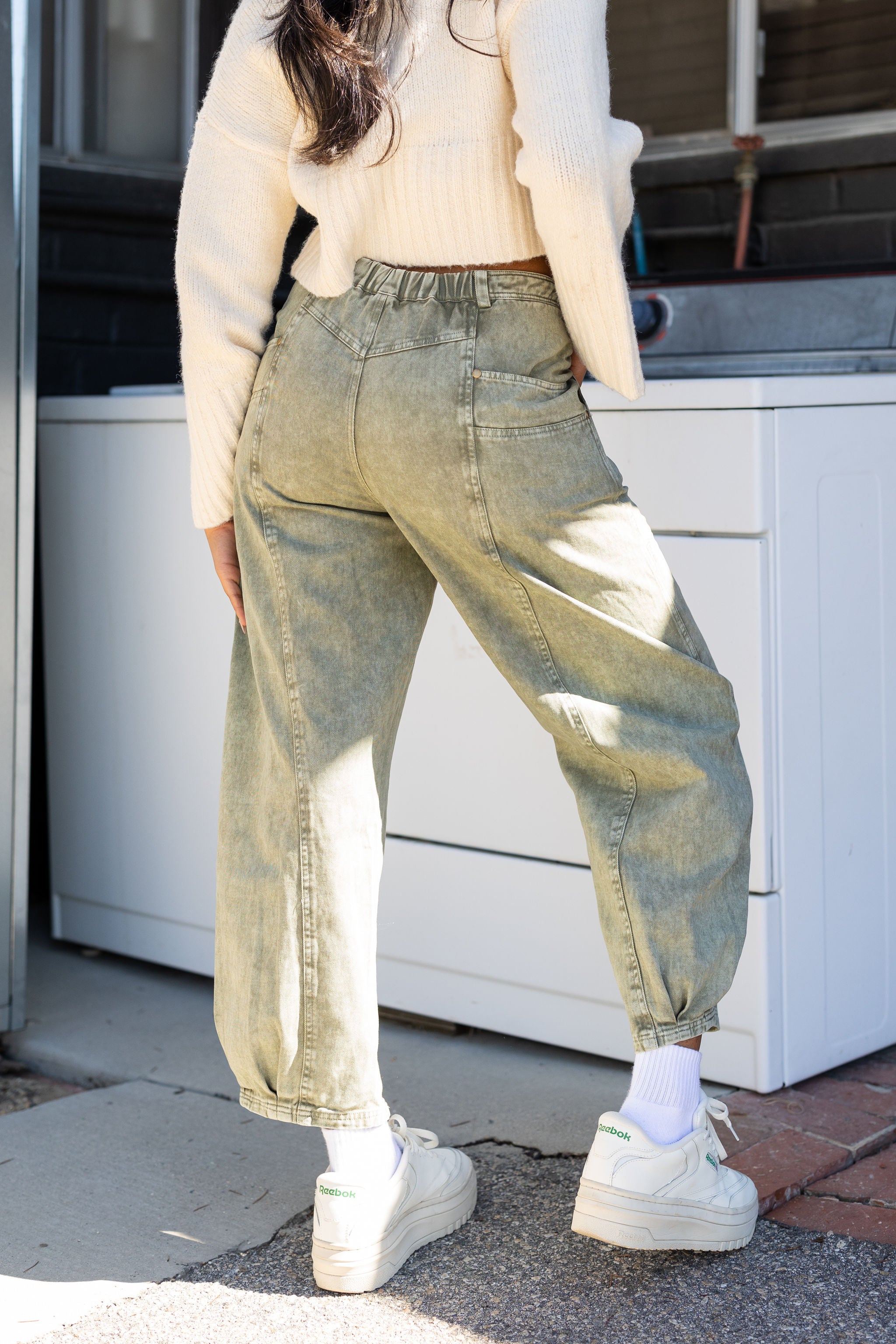 Everyone Else Paneled Crop Jeans by For Good