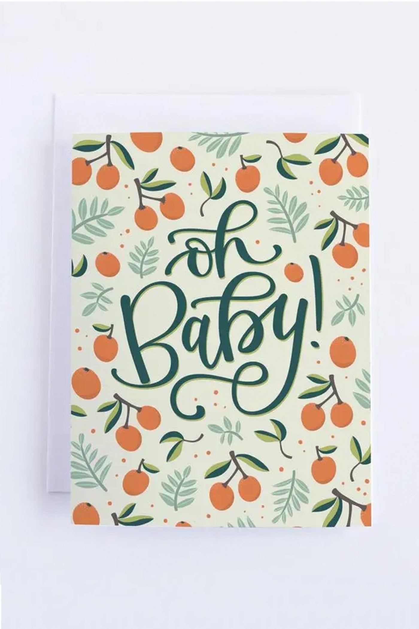Citrus Oh Baby Greeting Card