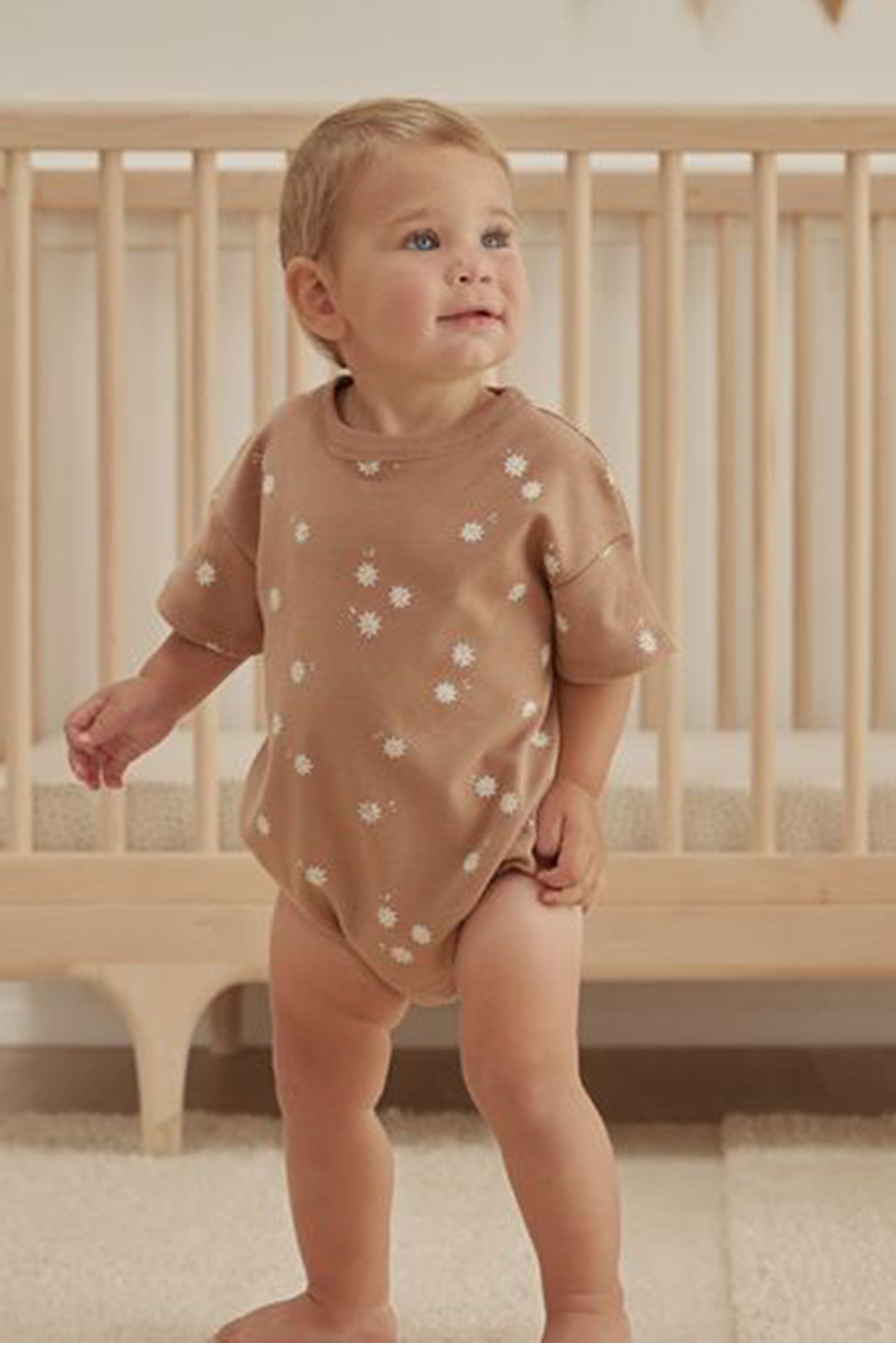 Relaxed Bubble Kids Romper by Quincy Mae