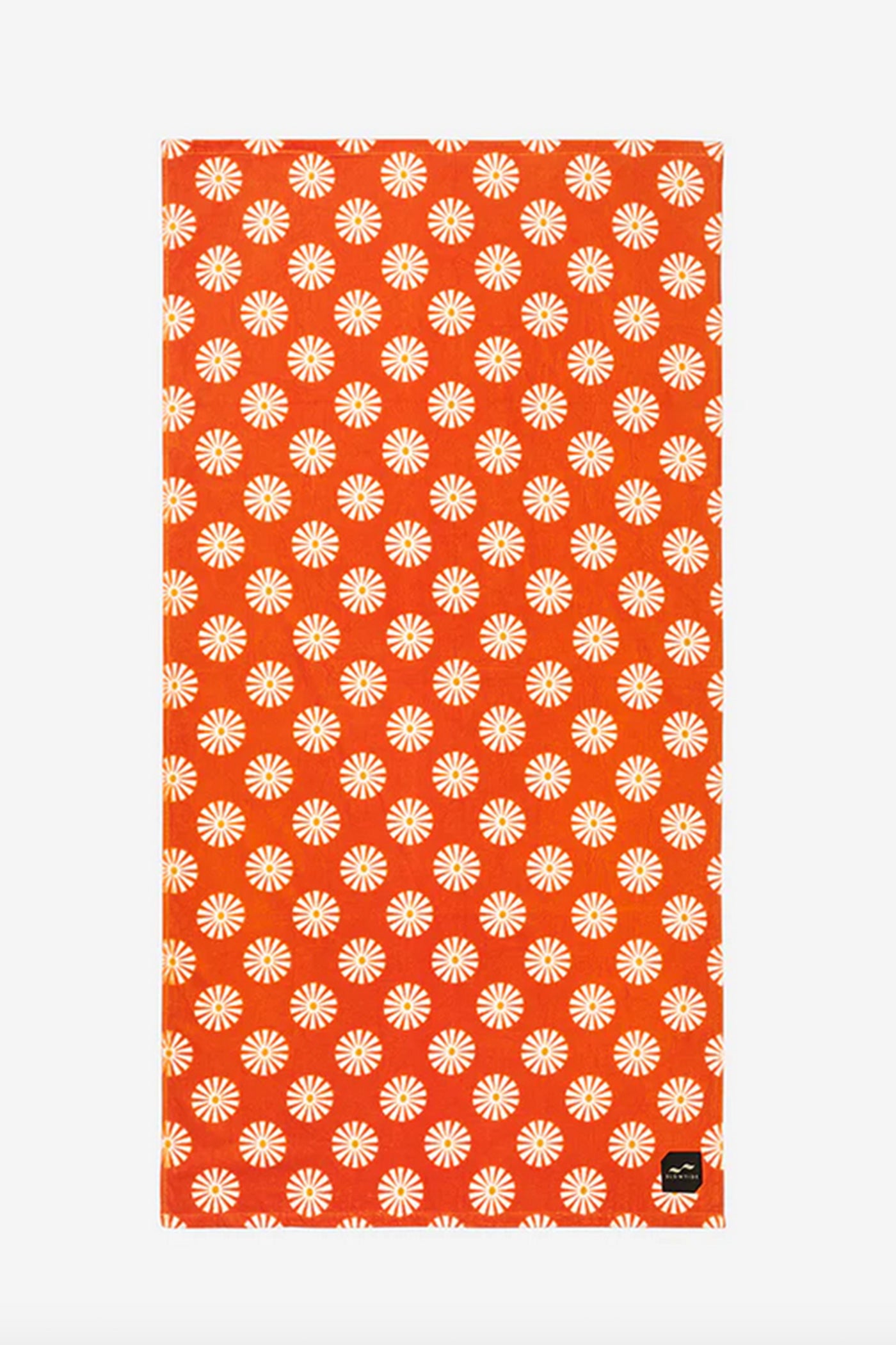 Sun Dazed Red Beach Towel