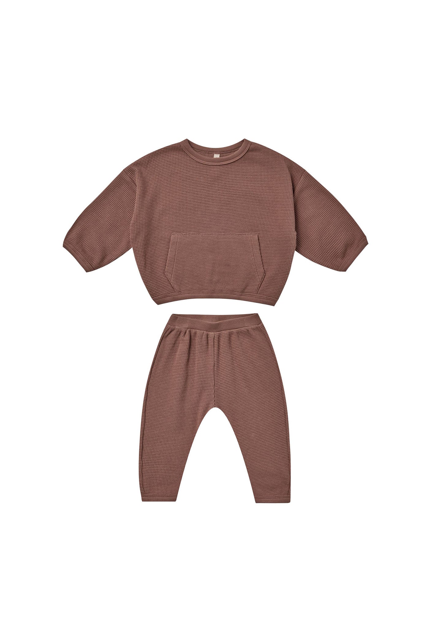 Waffle Top &amp; Pant Set by Quincy Mae
