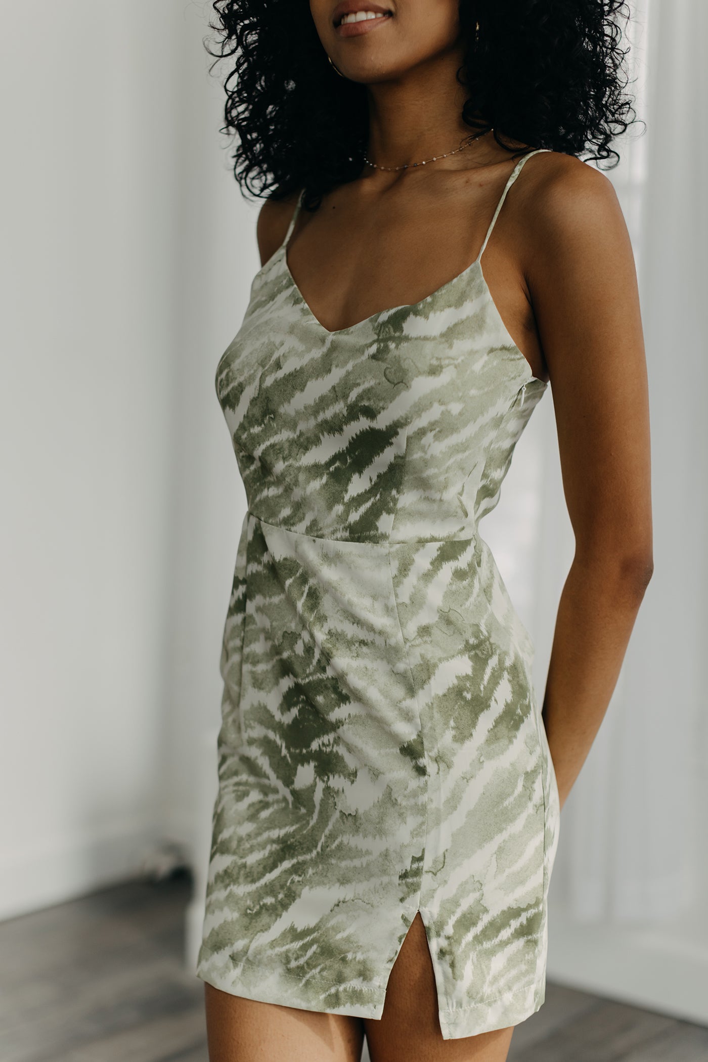 As If Marbled Cami Dress by For Good