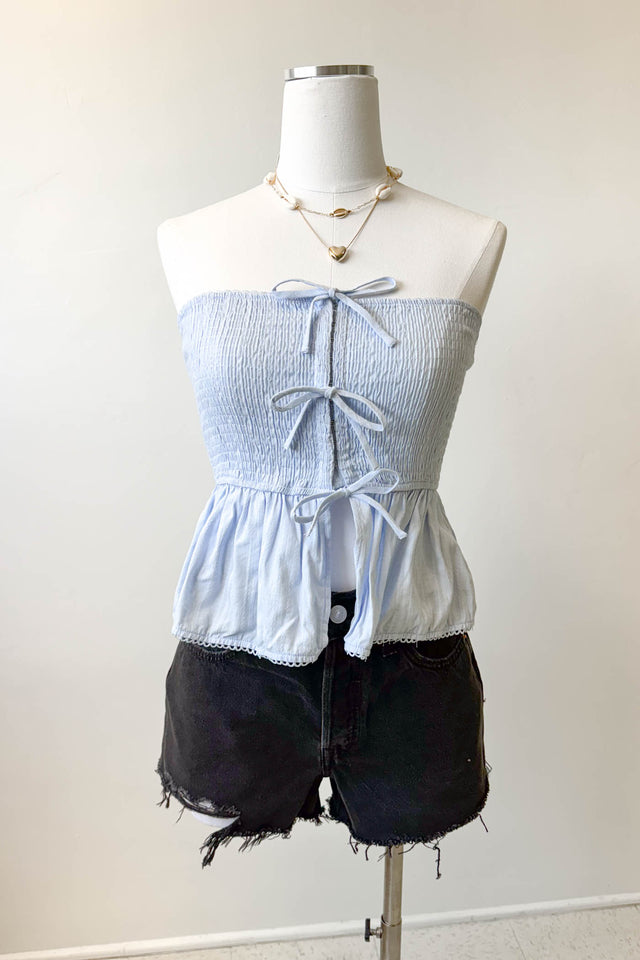 Strapless Corset Top
