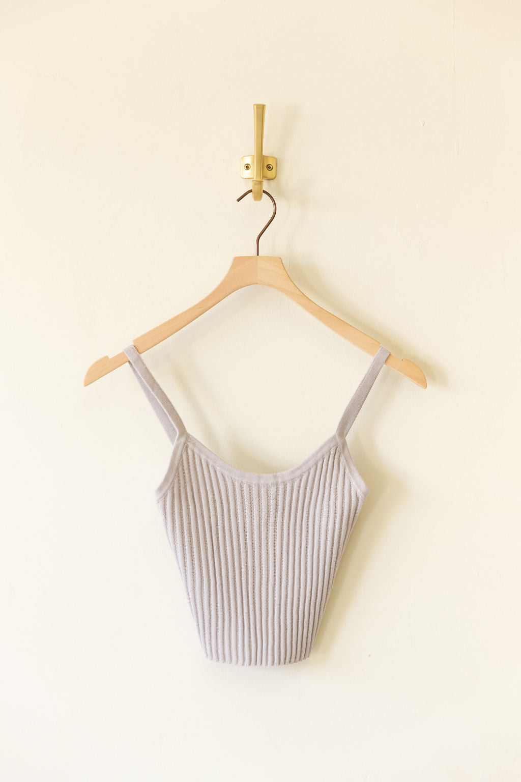About This Knit Cami Top