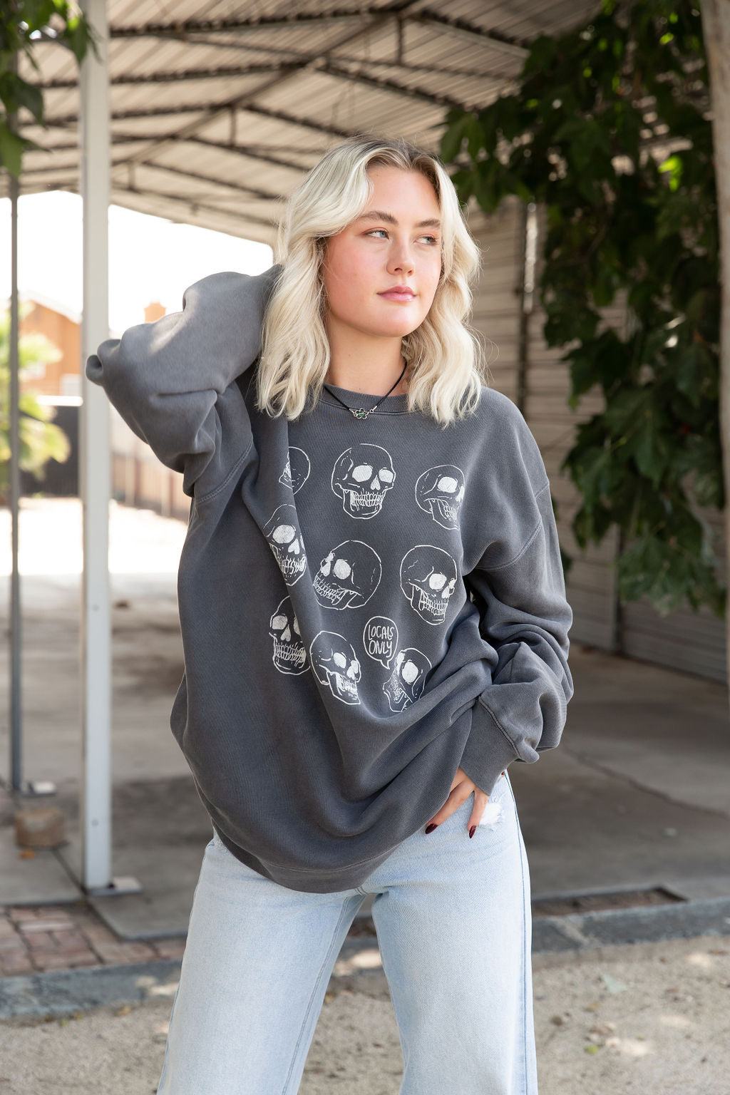 Locals Only Graphic Sweater