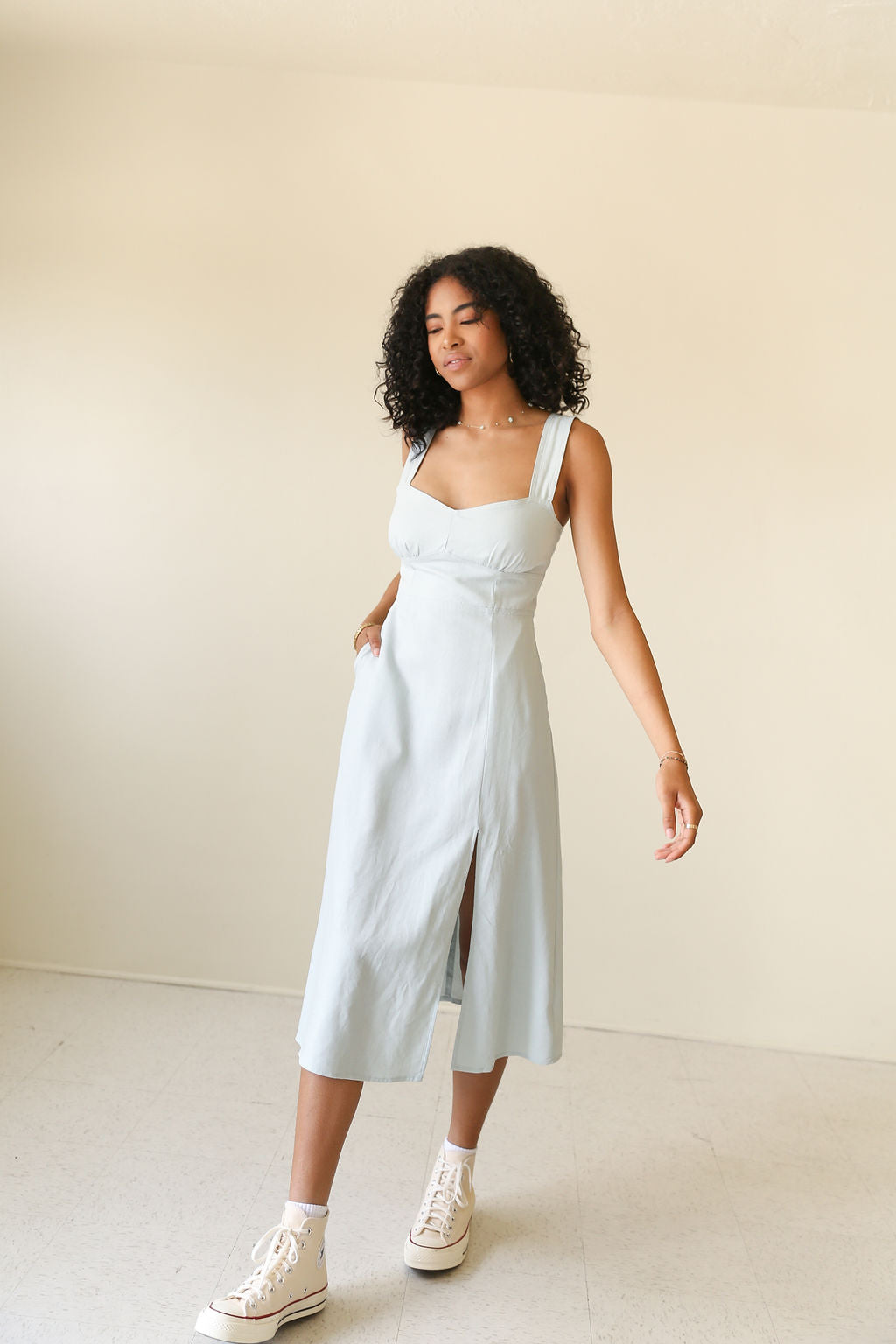 Every Thing Midi Dress by For Good