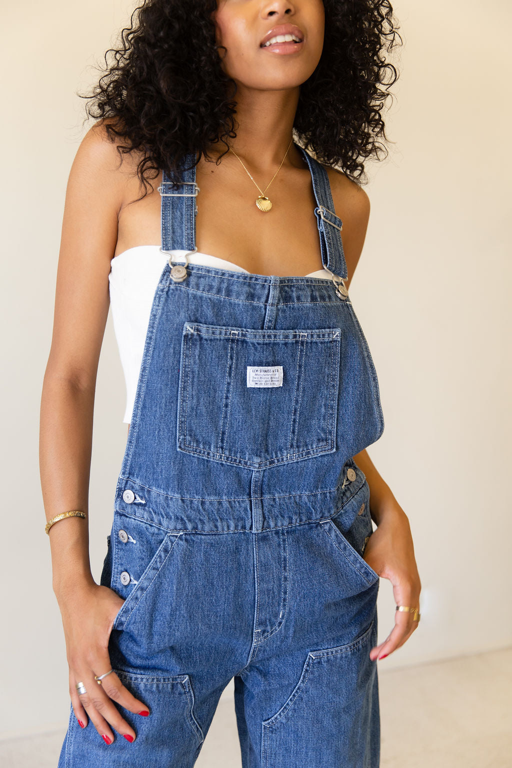 Baggy High Waist Overalls by Levi's