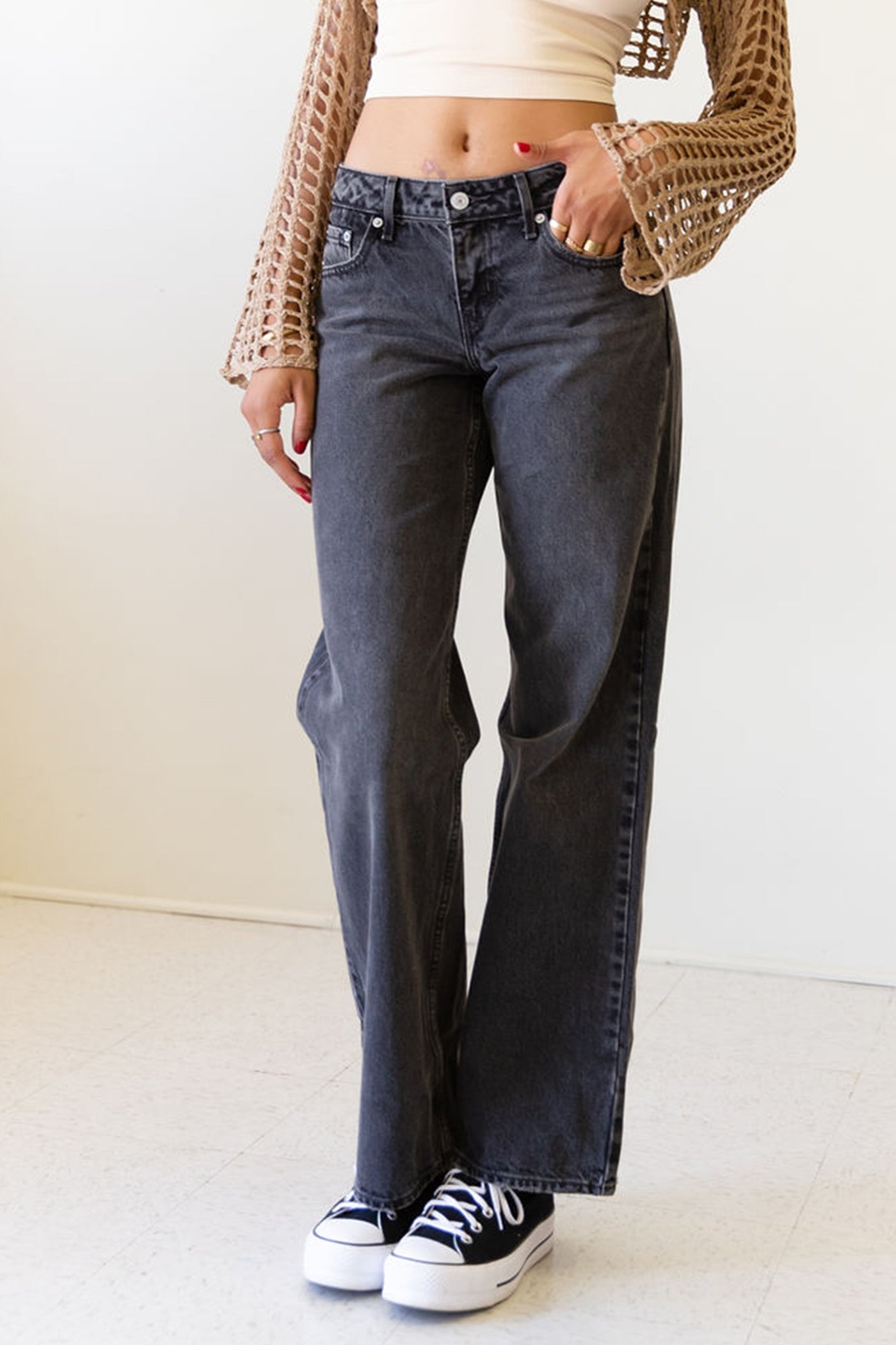 Wide Leg Low Rise Jeans by Levi's