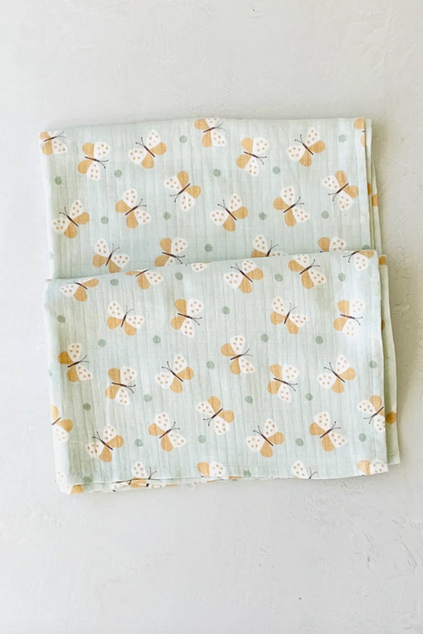 Butterfly Baby Swaddle Blanket by Viverano Organics
