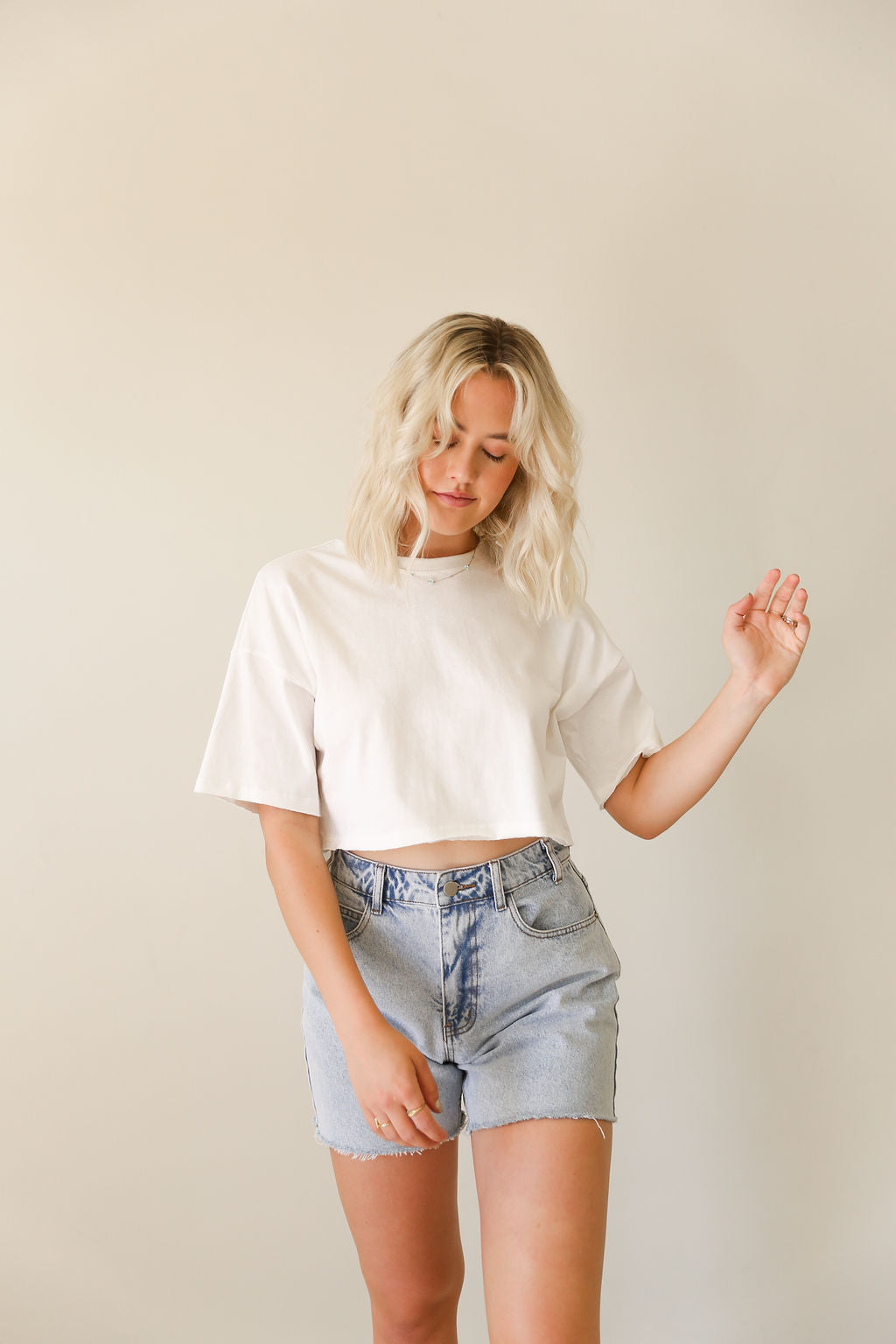 Give Me Relaxed Fit Crop Top