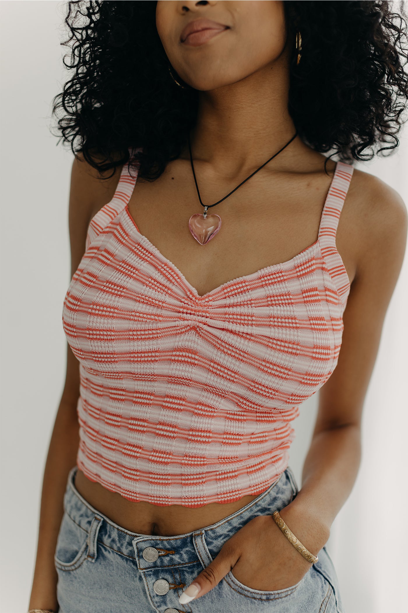 Living Easy Knit Crop Top