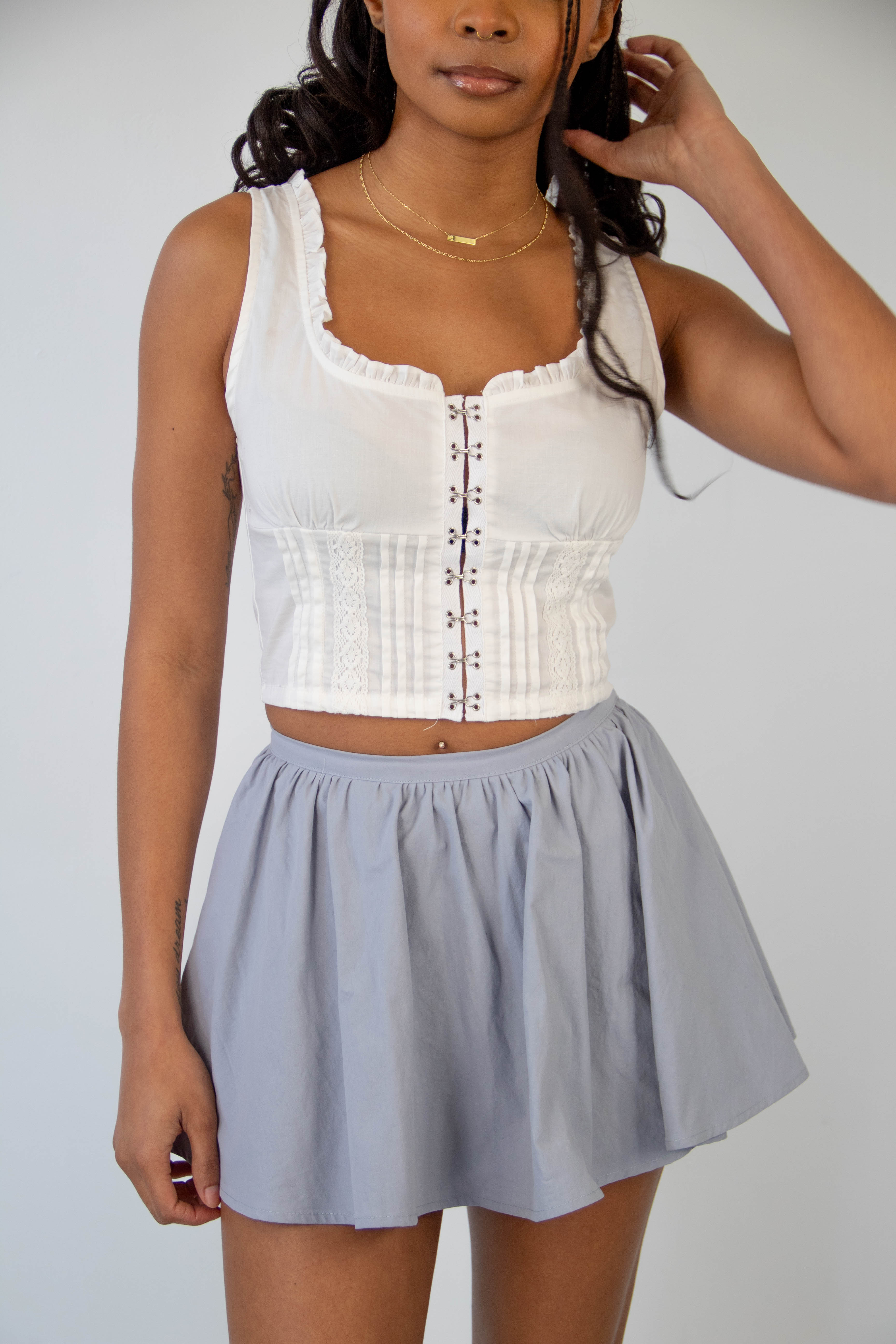 Sleeveless Corset Top