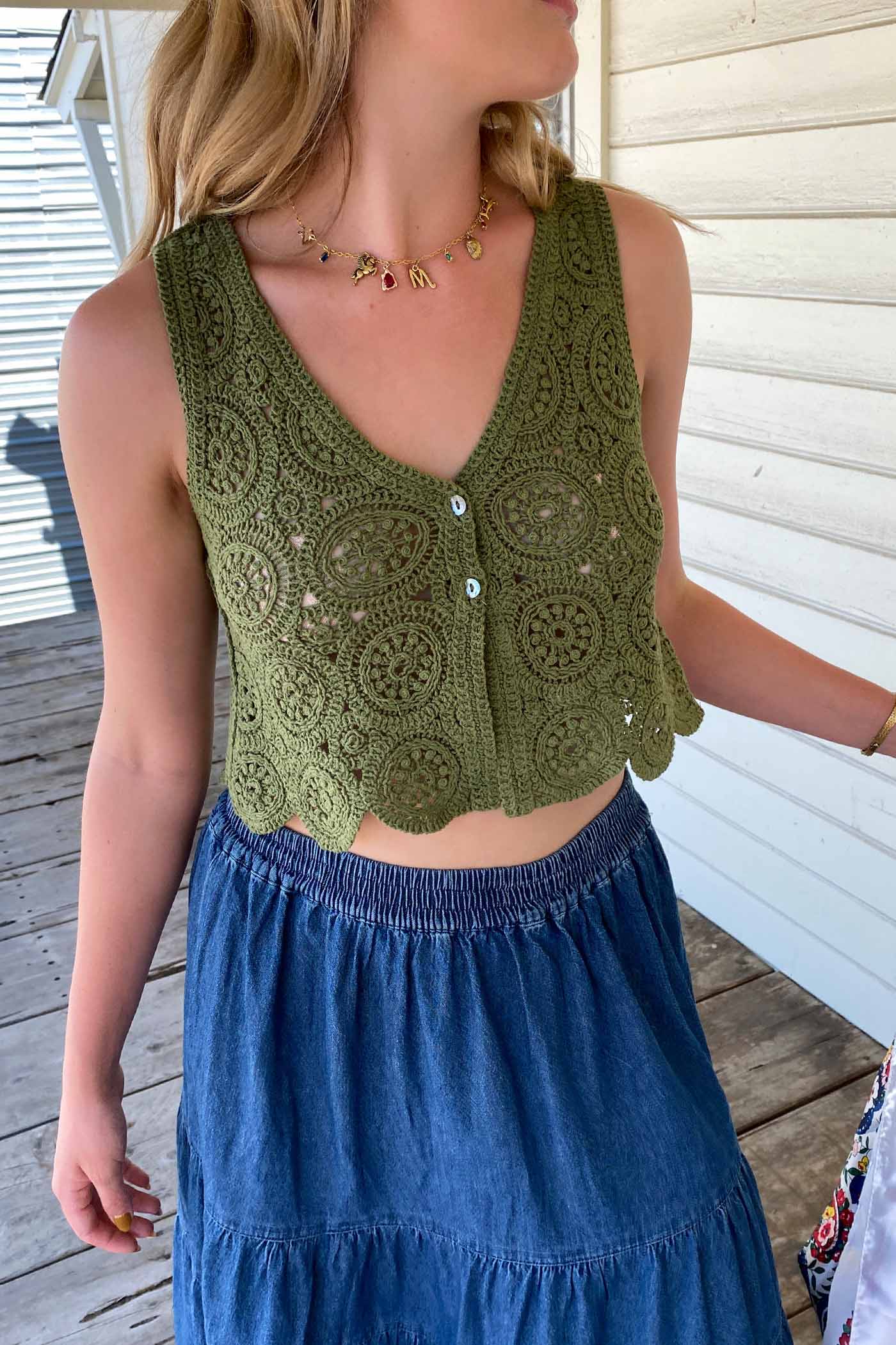 Crochet Vest