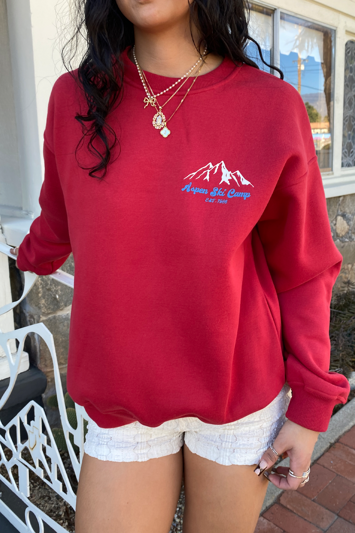 Aspen Ski Camp Graphic Sweatshirt