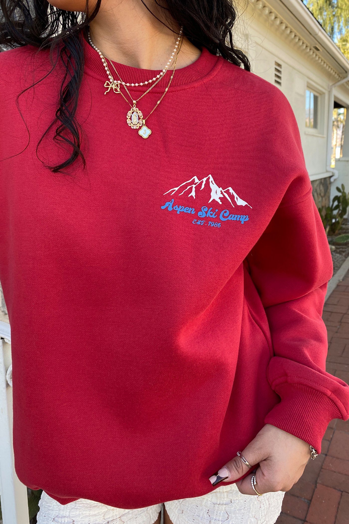 Aspen Ski Camp Graphic Sweatshirt