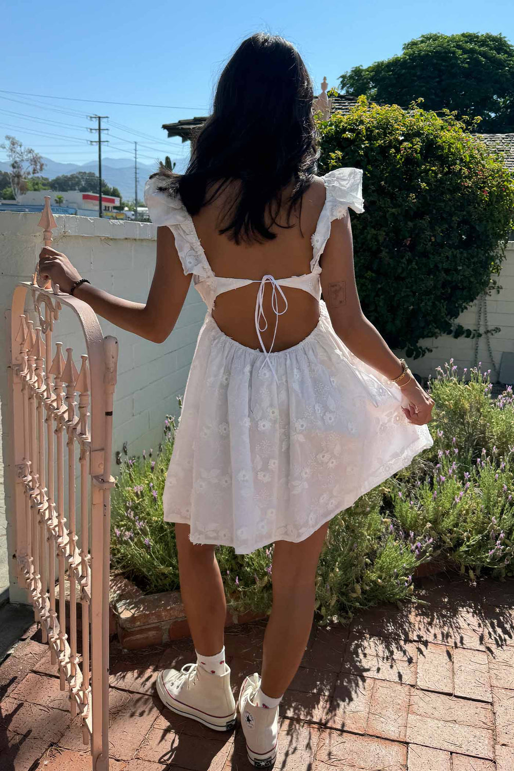 Floral Mini Woven Dress