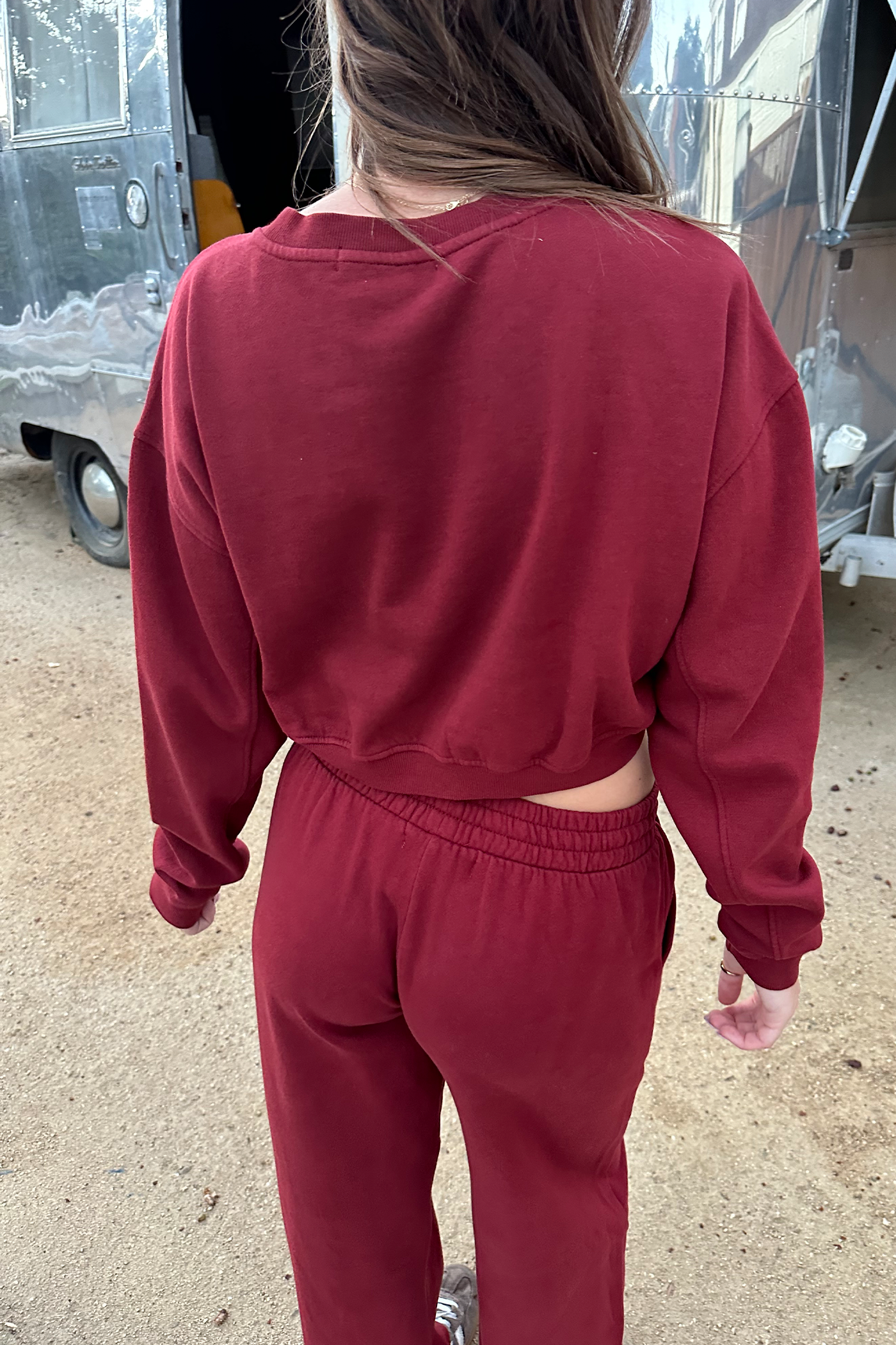 Basic Crop Sweatshirt