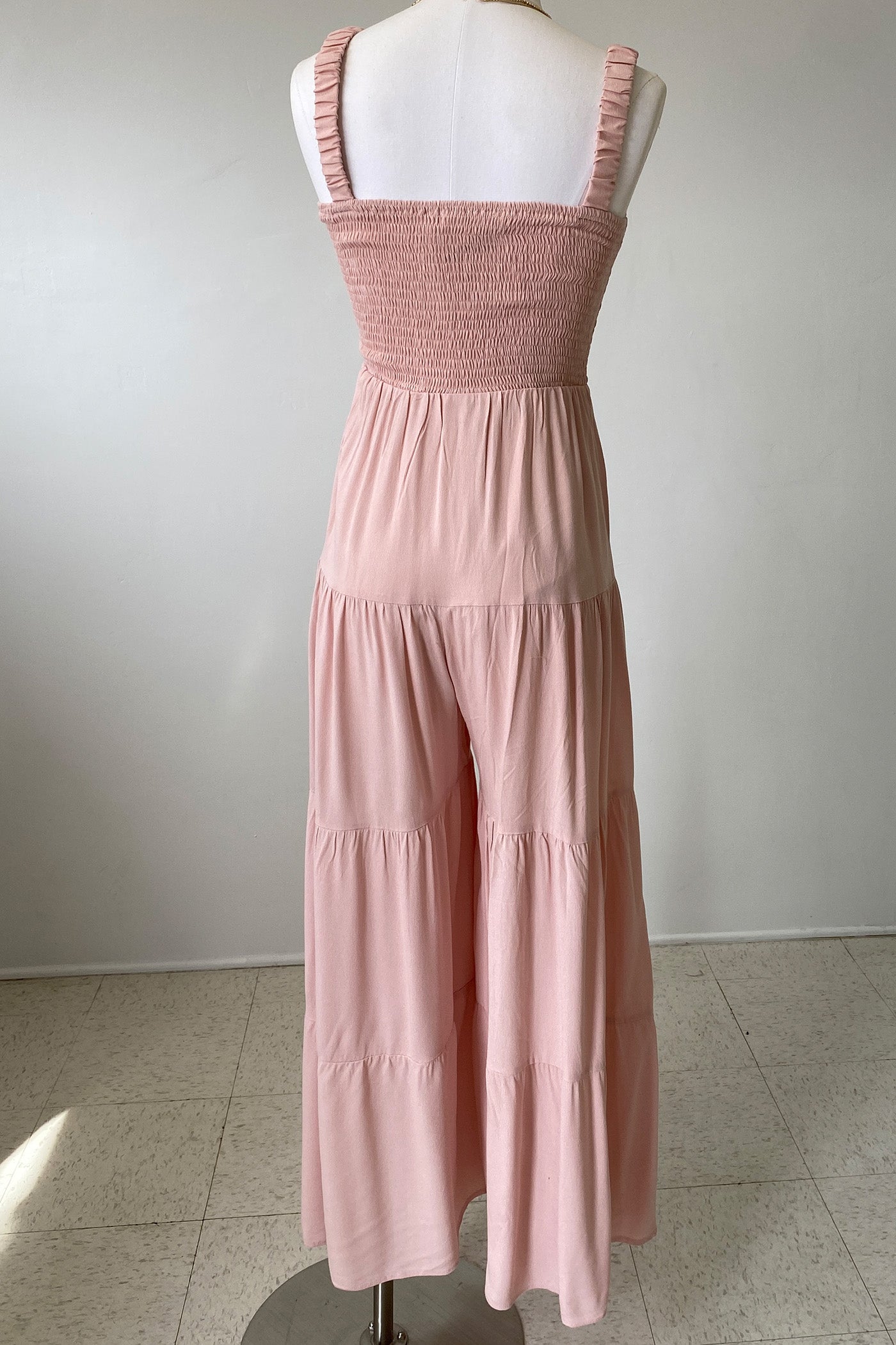 Wide Leg Sleeveless Jumpsuit by For Good