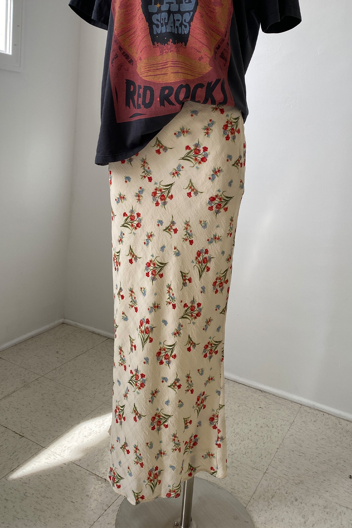 Floral Maxi Skirt