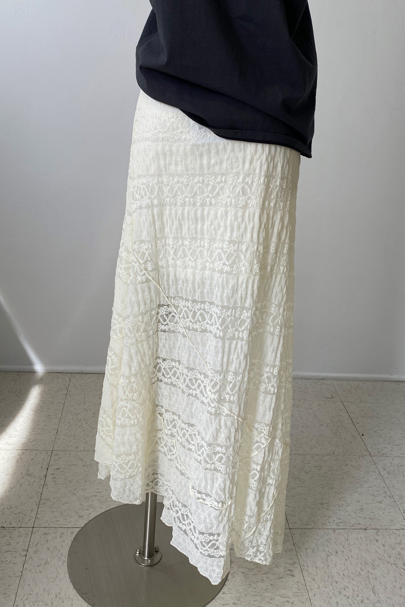 Lace Maxi Skirt by For Good