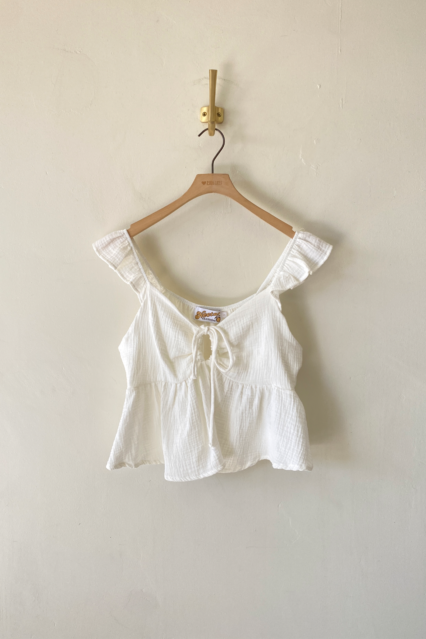 Ruffled Babydoll Top