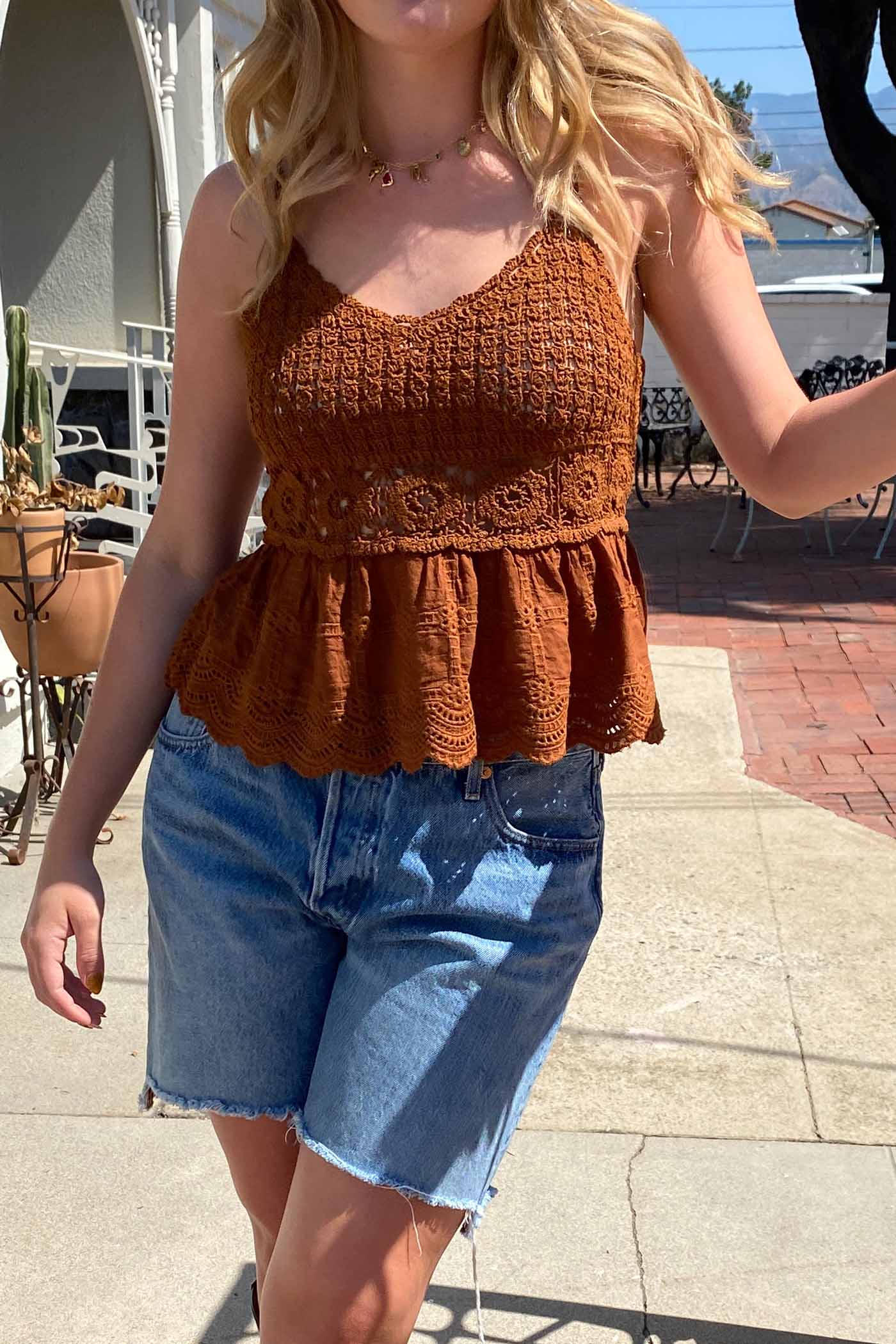 Crochet Cami Top