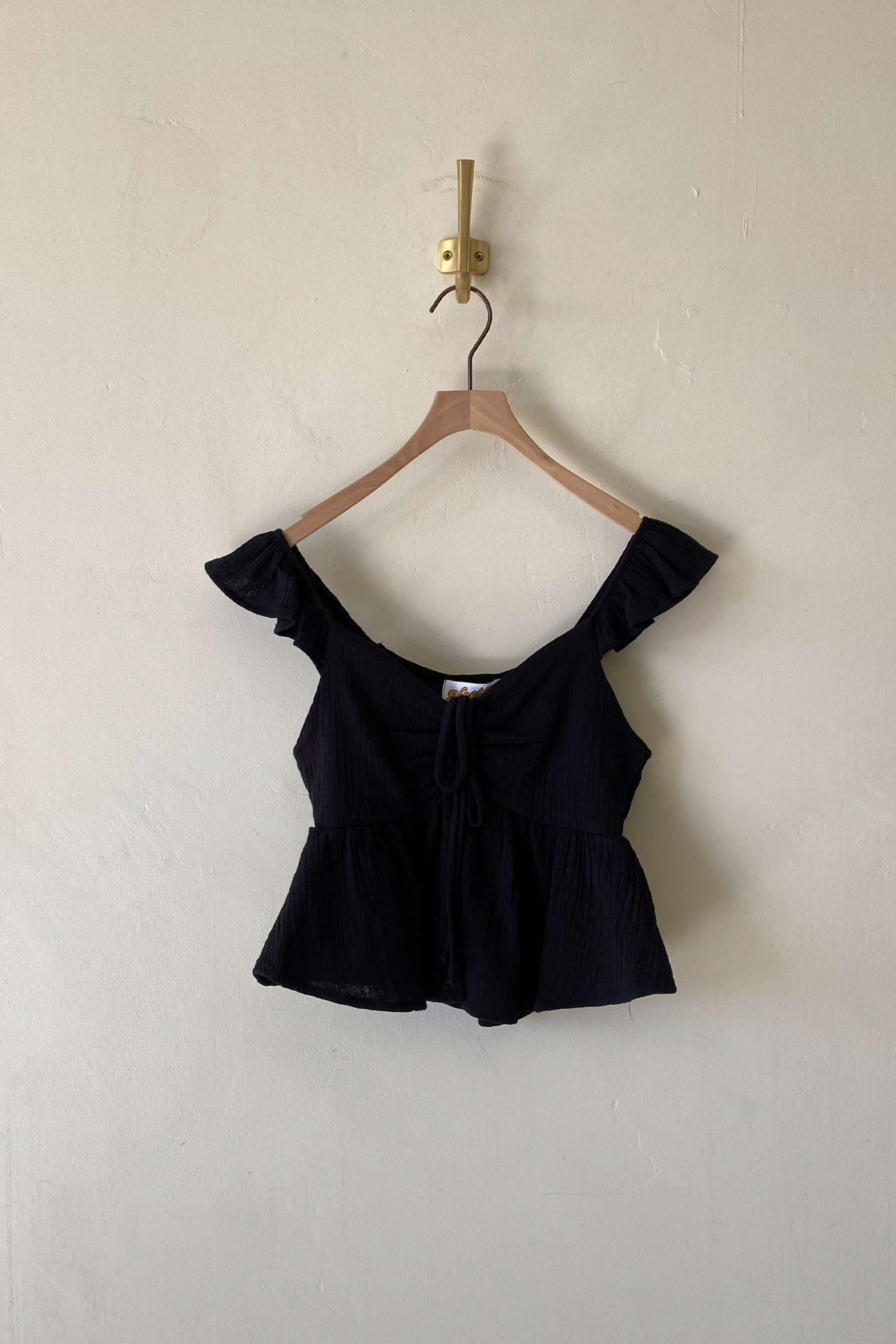 Ruffled Babydoll Top