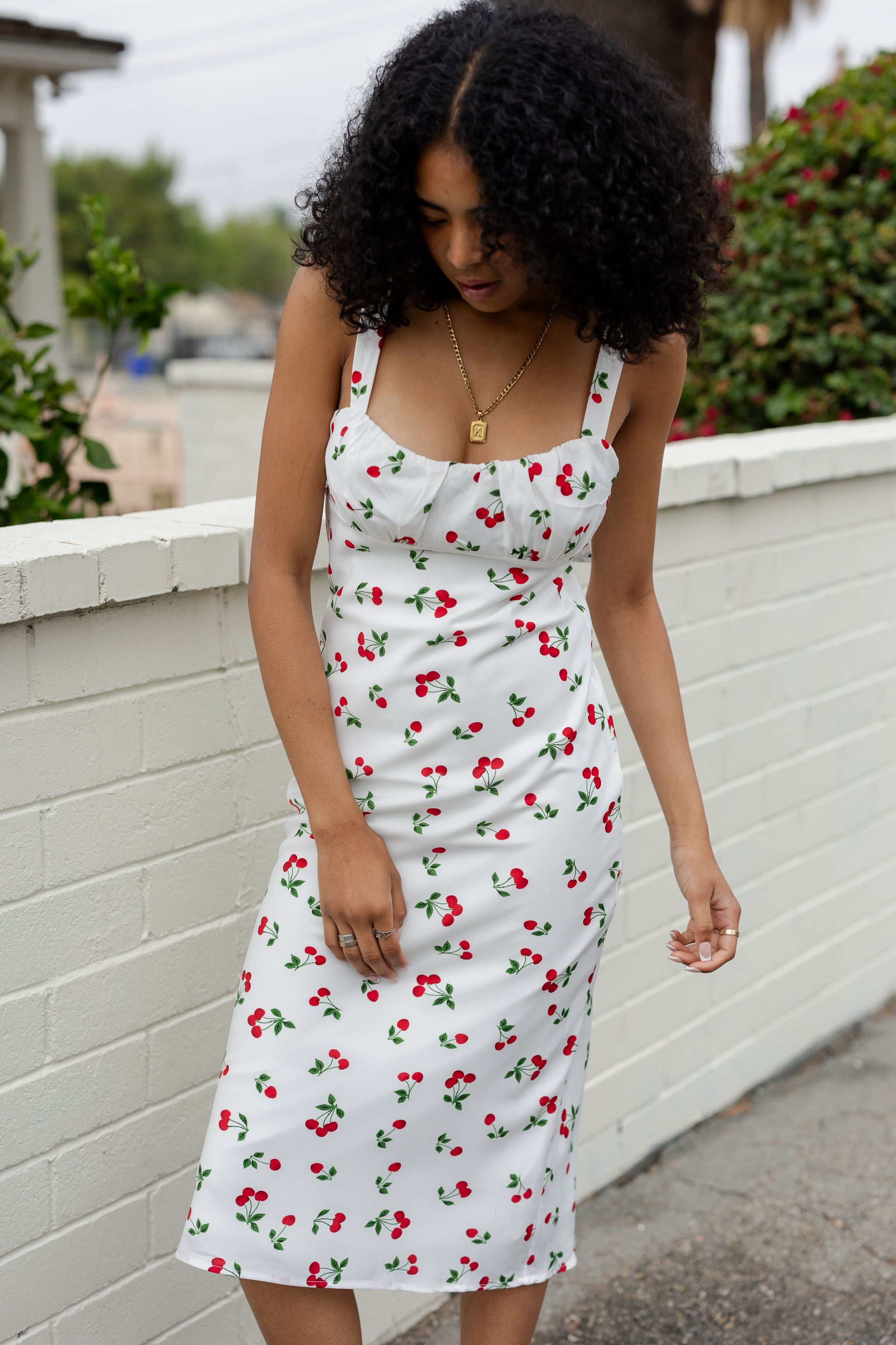 Cherry sundress on sale