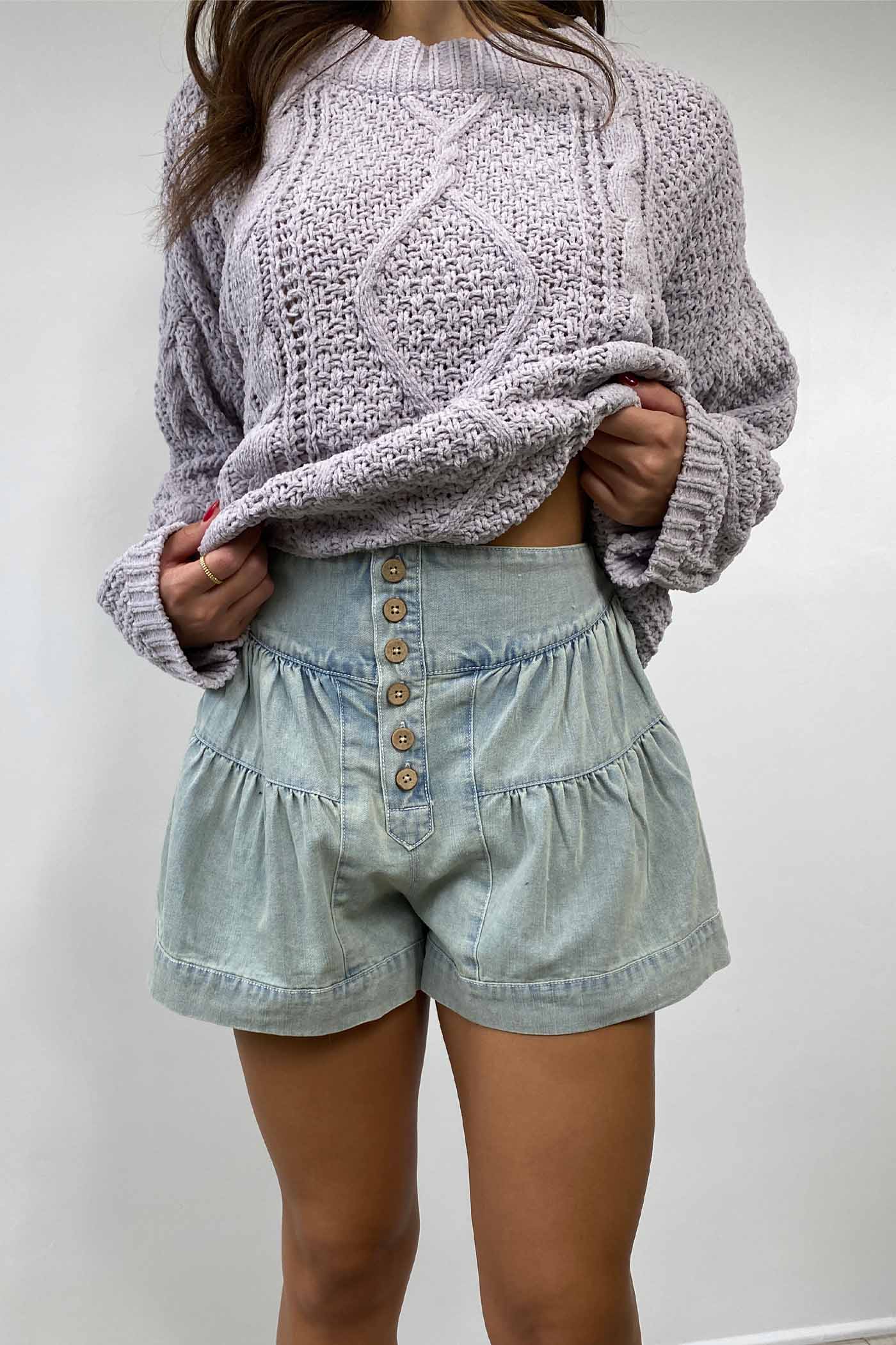 Denim Shorts by For Good