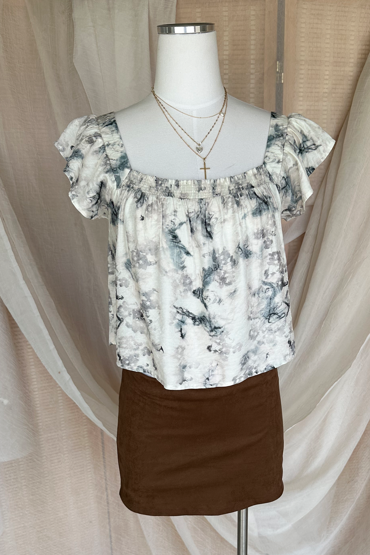 Floral Flowy Top