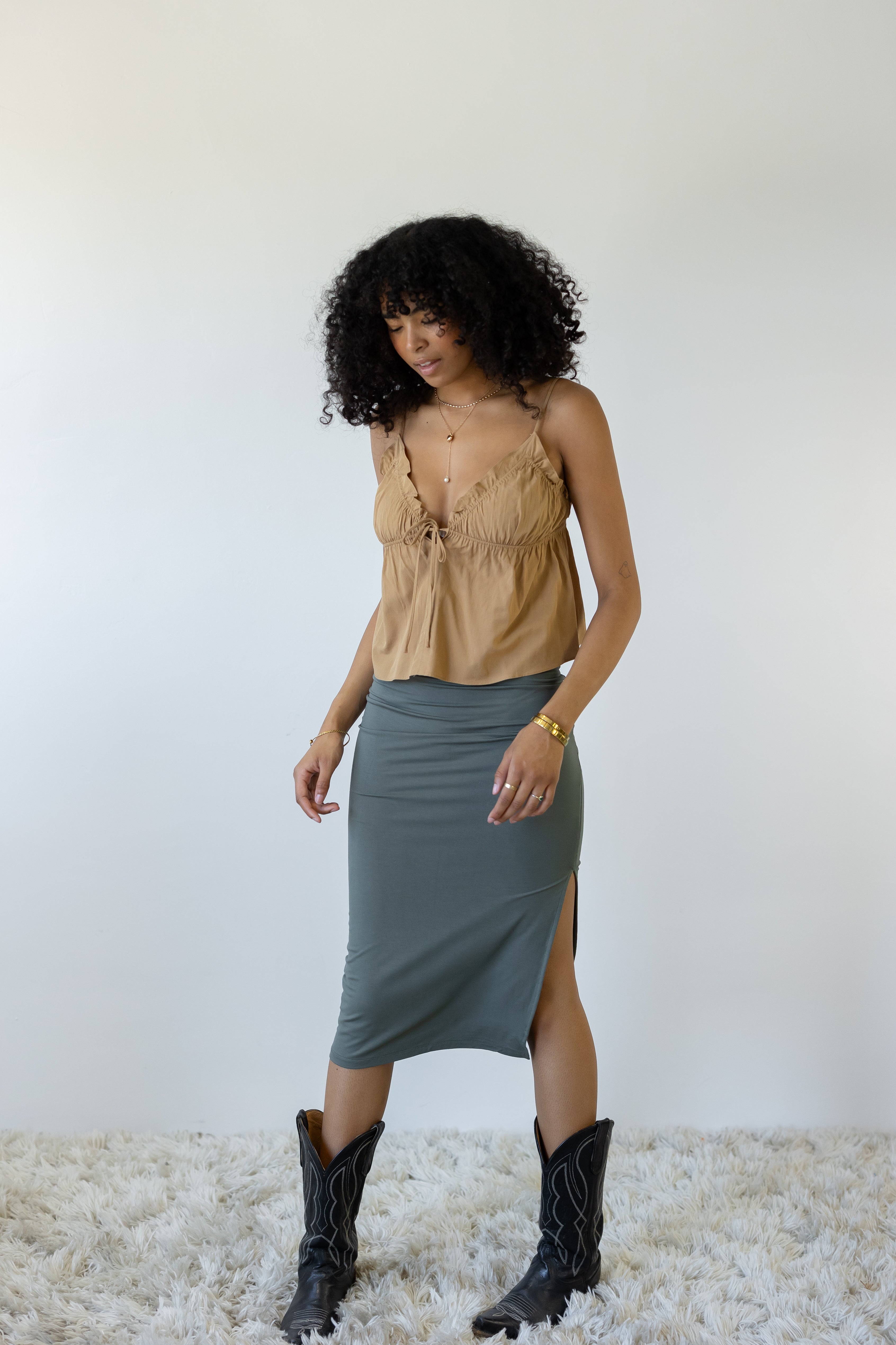 Basic Midi Skirt