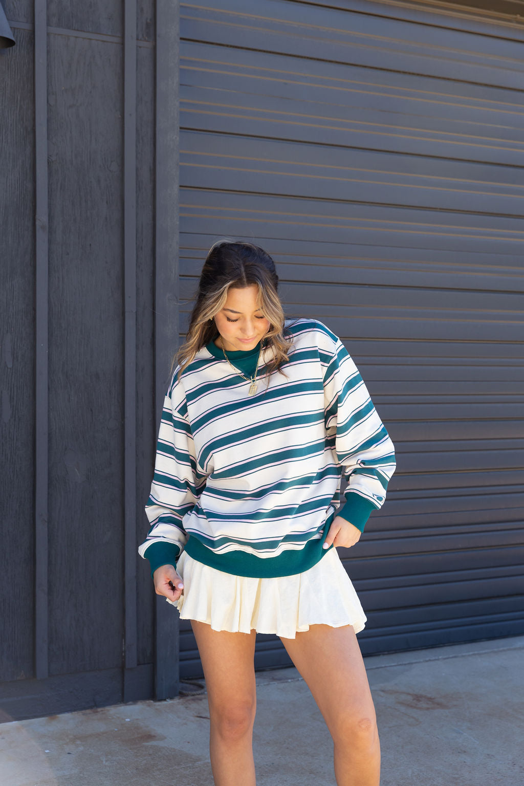 Retro Striped Sweater