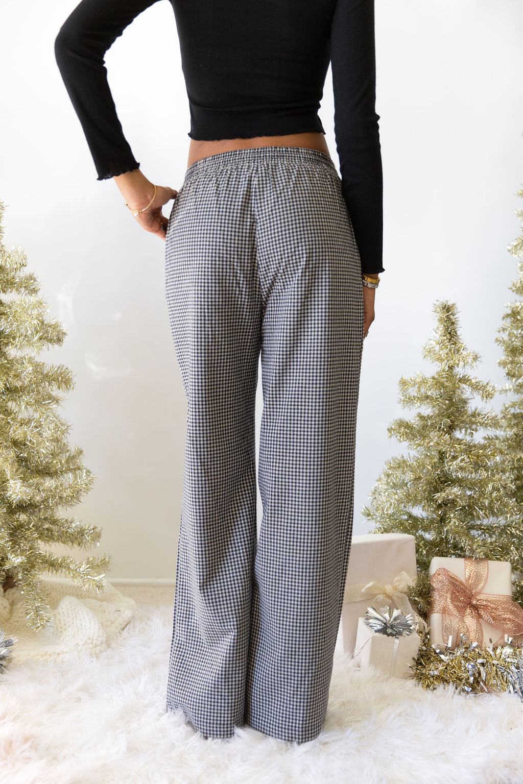 Gingham Pants