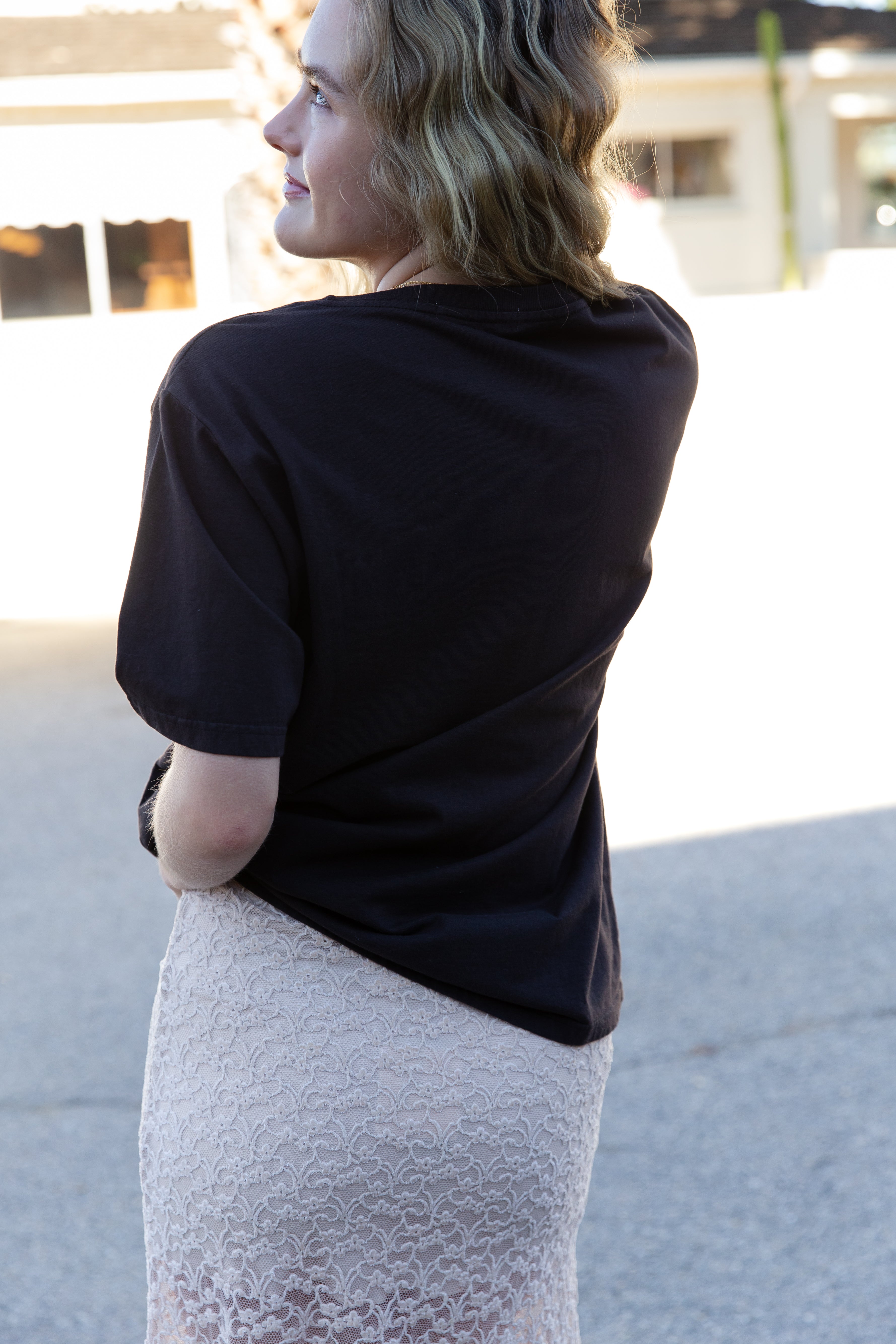 Doves Bandana BF Graphic Tee