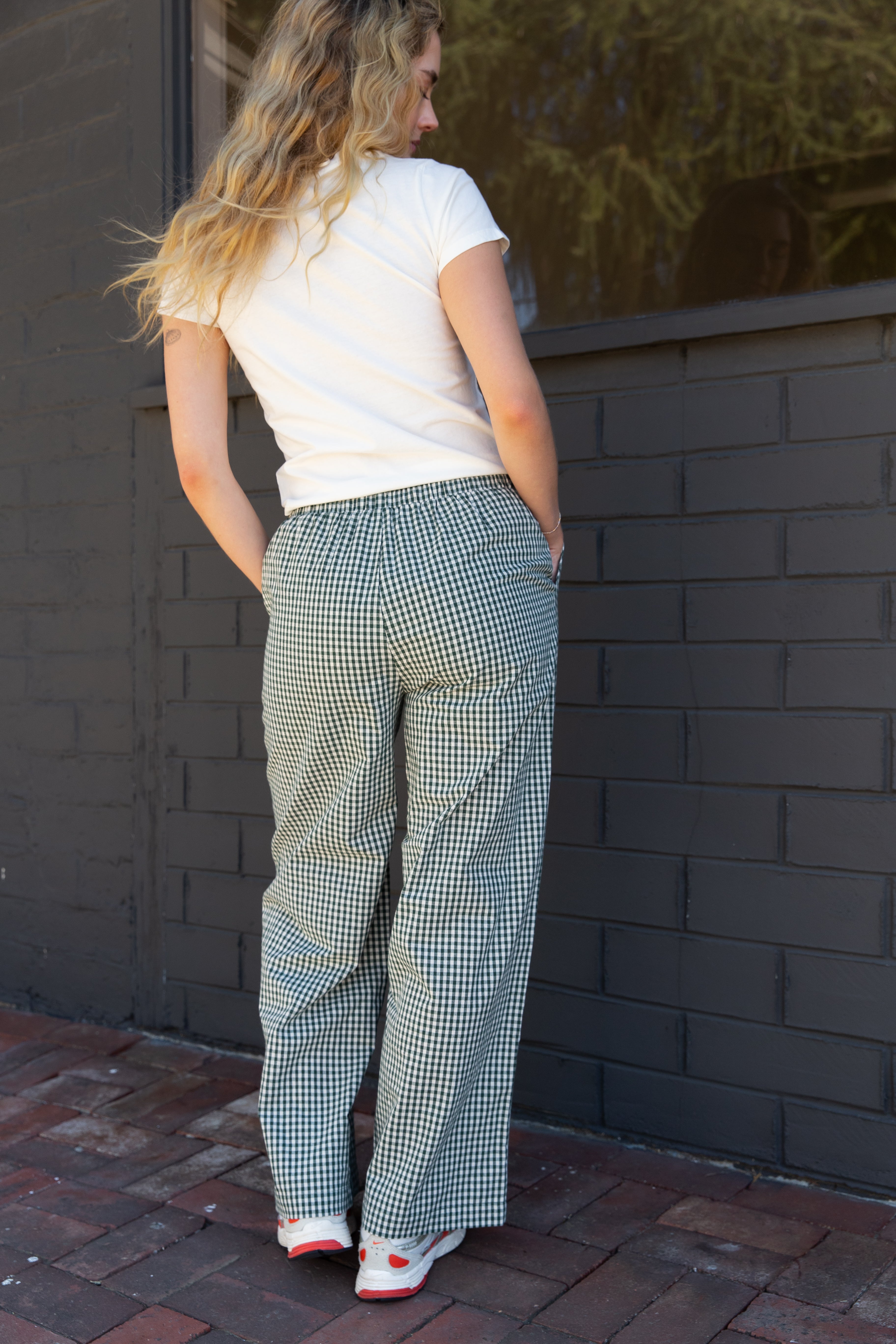 Gingham Pants
