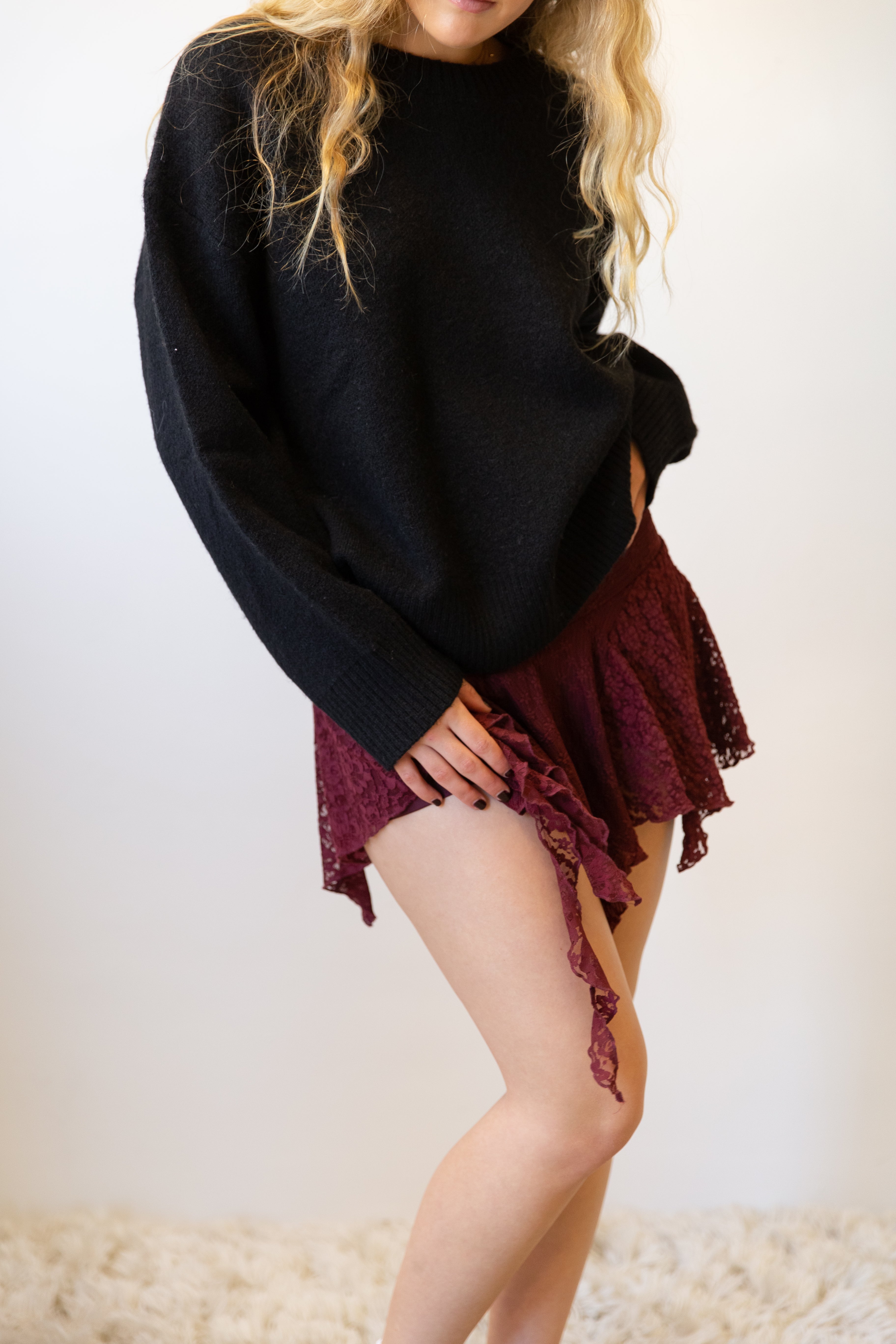 Mixed Media Mini Skort