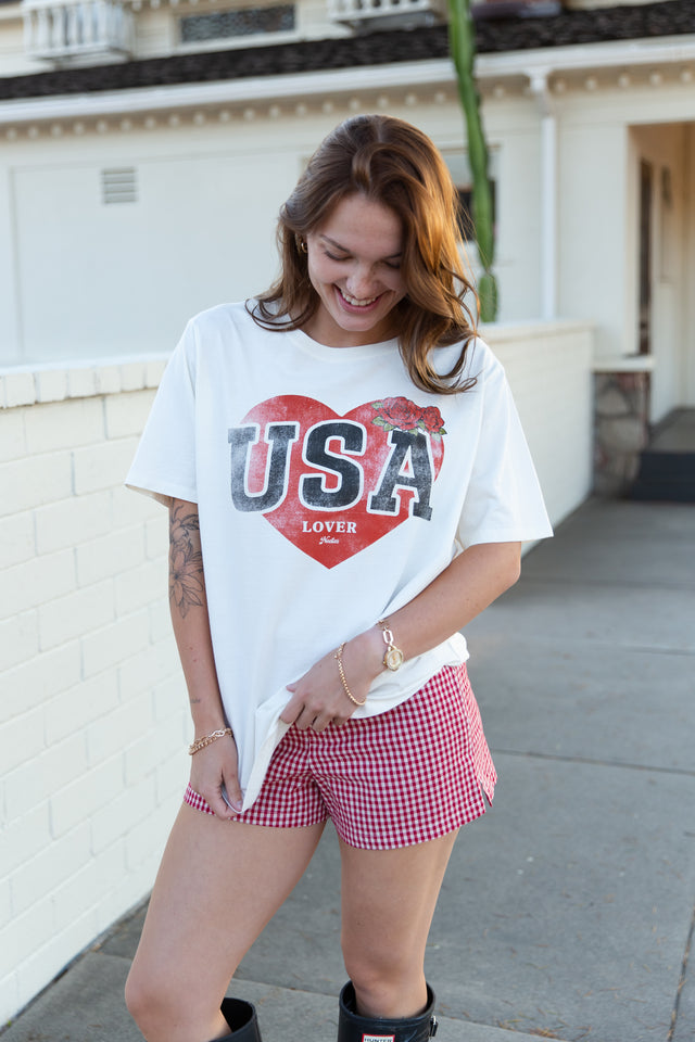 USA Lover BF Graphic Tee
