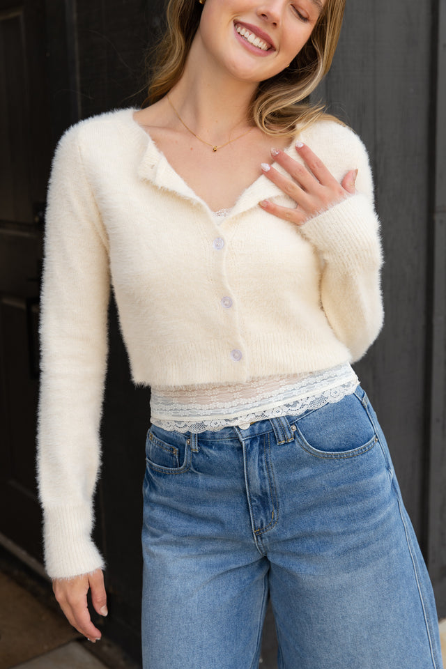 Knit Button Cardigan
