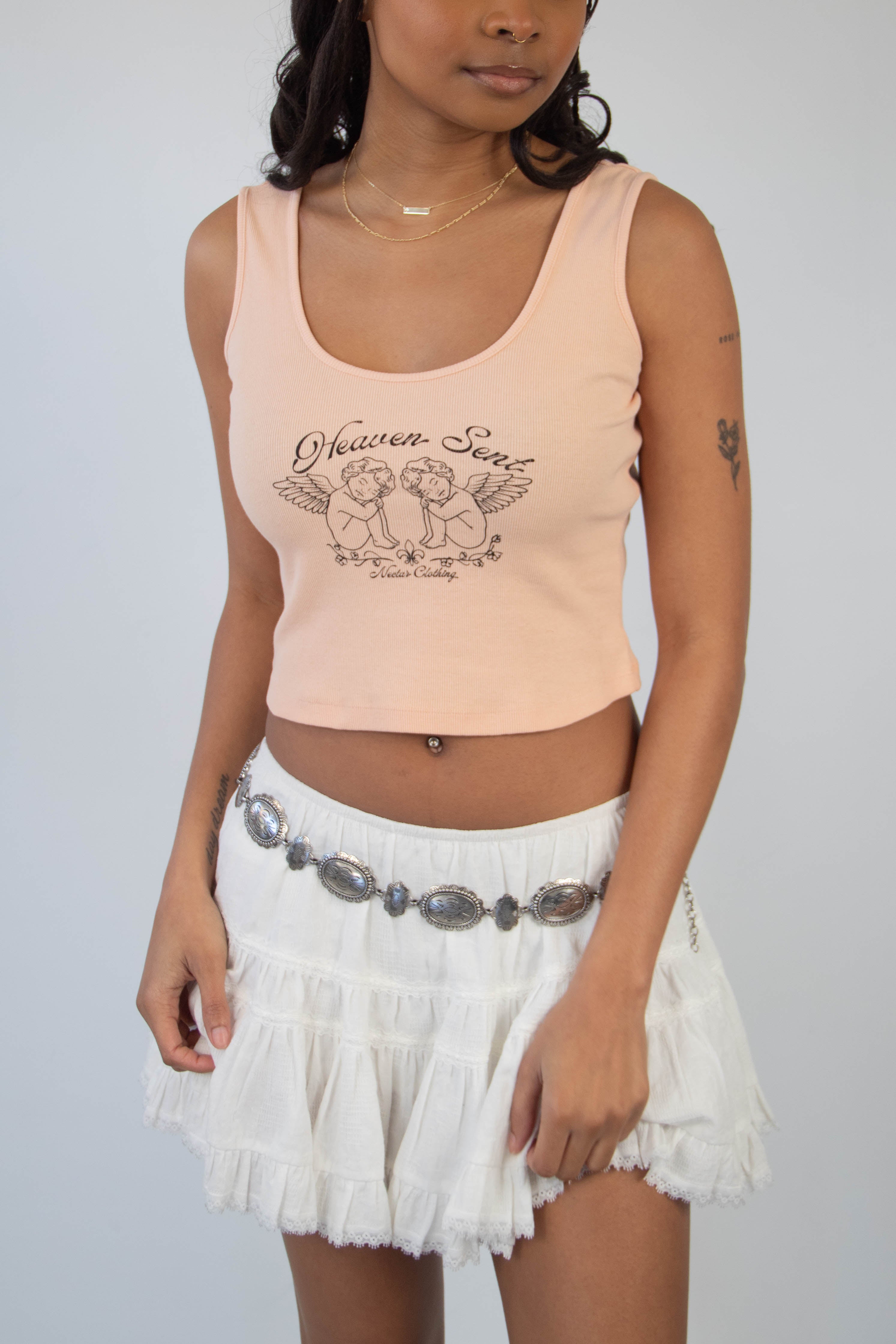 Heaven Sent Graphic Tank Top