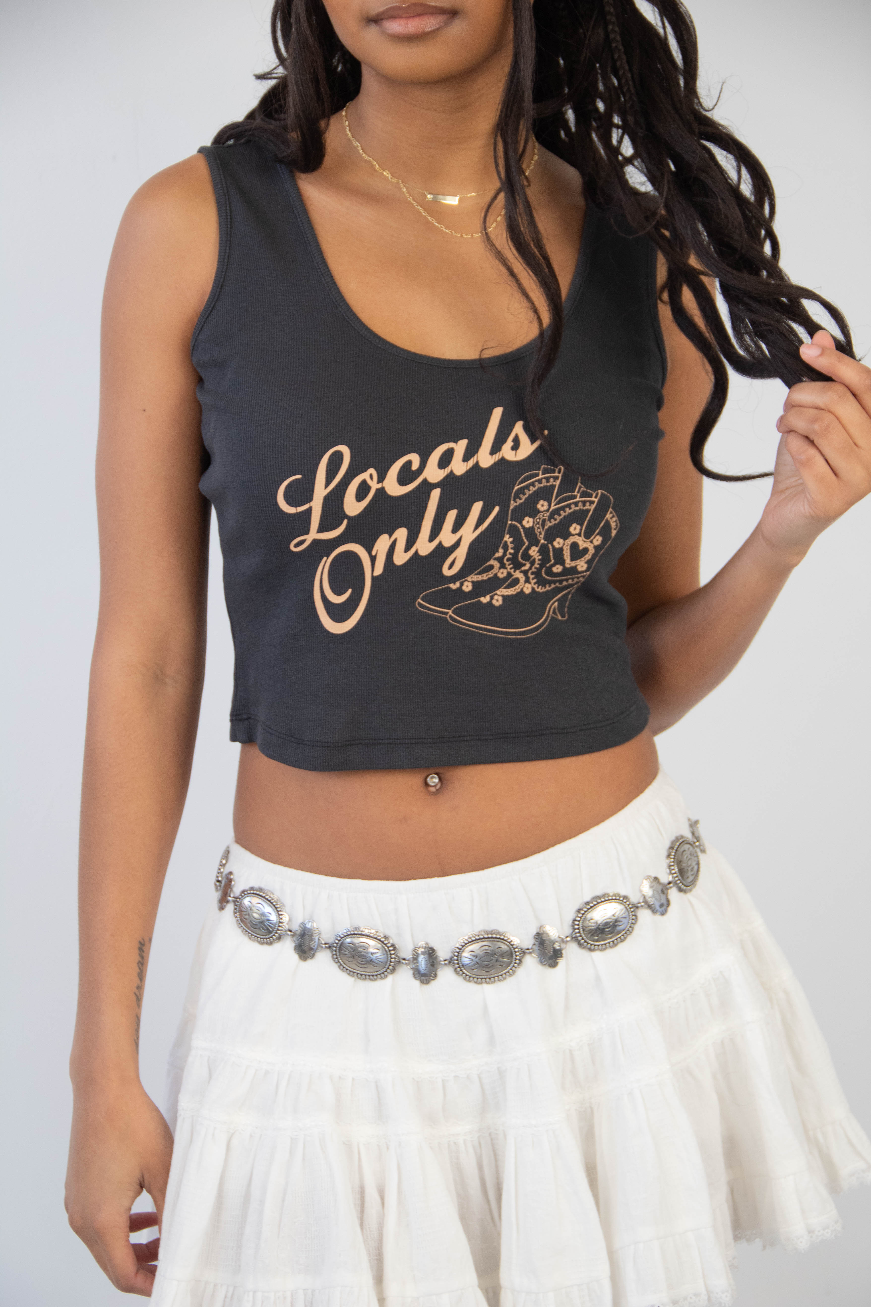 Locals Only Graphic Tank Top