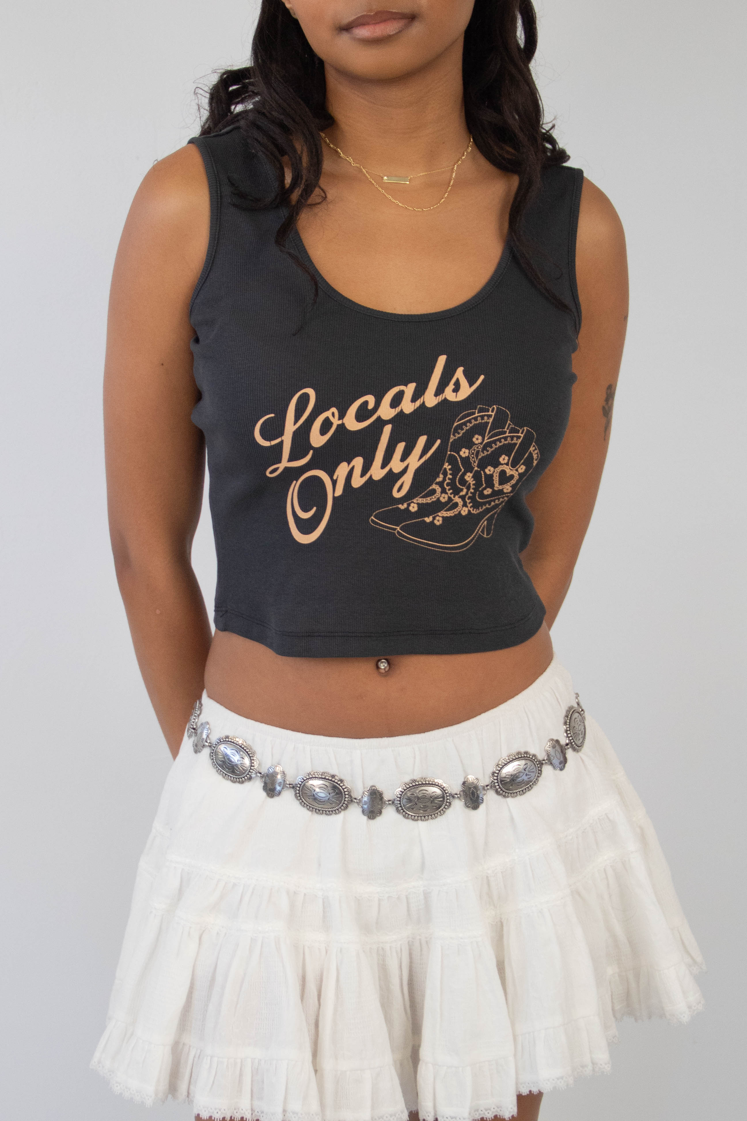 Locals Only Graphic Tank Top