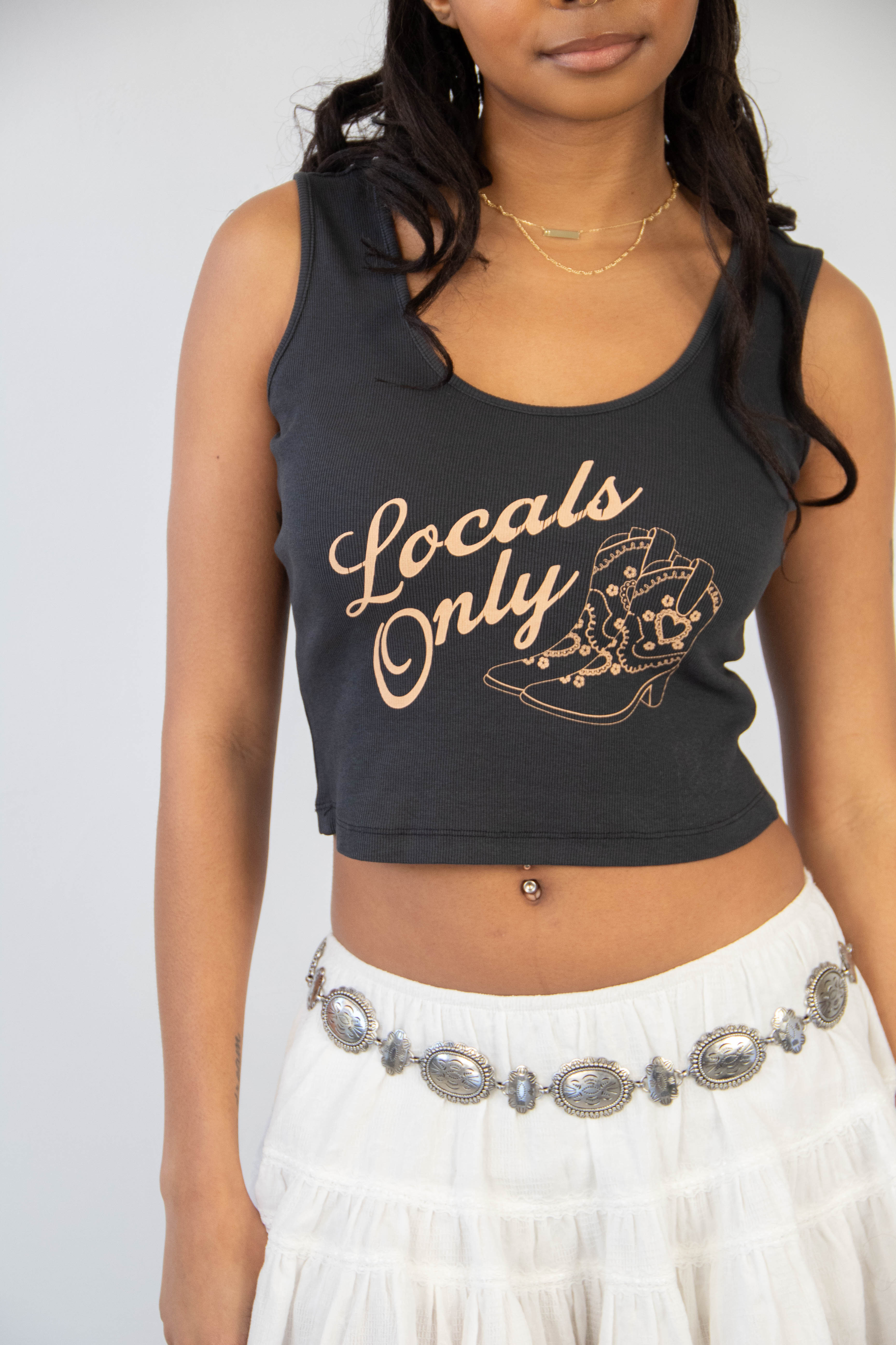 Locals Only Graphic Tank Top